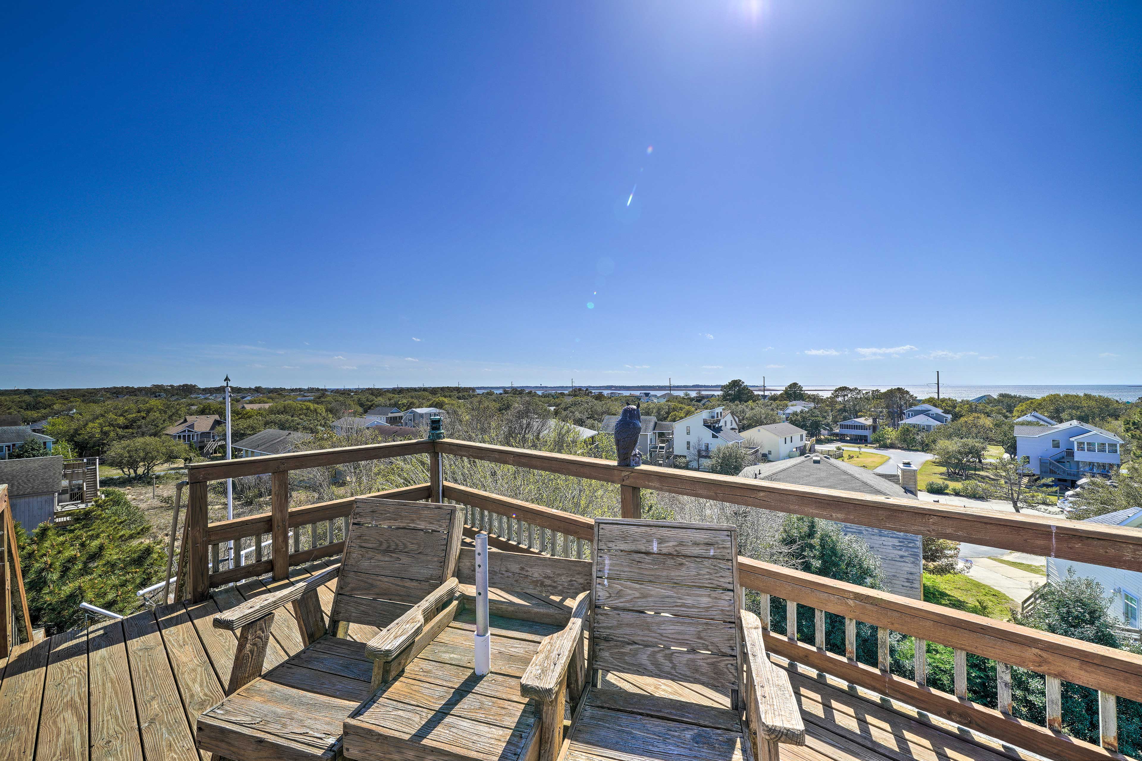 Kill Devil Hills Vacation Rental | 4BR | 4BA | Stairs Required for Access