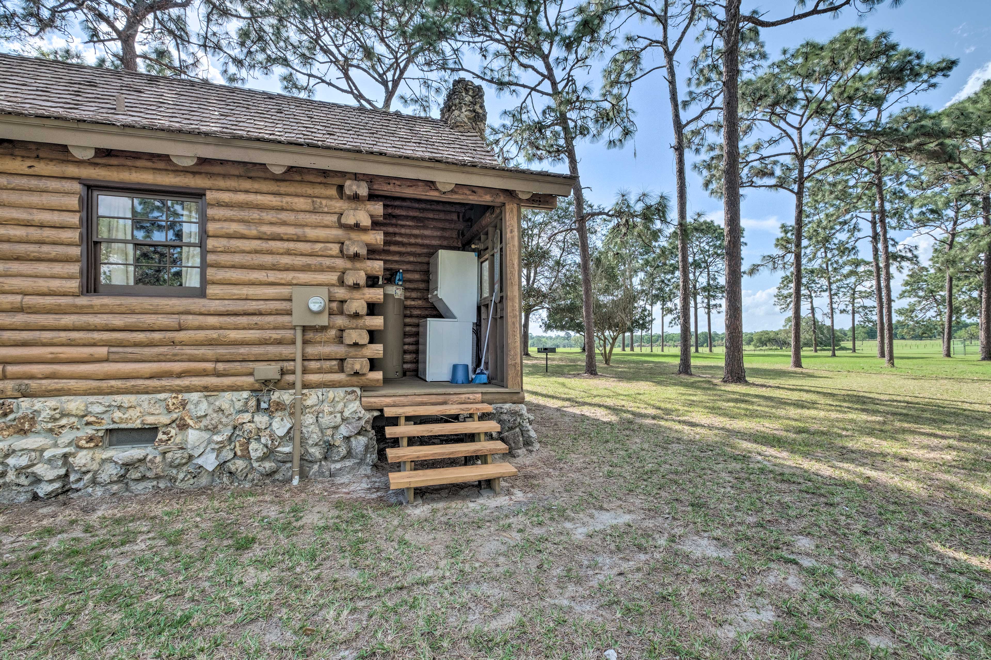 Property Exterior | Washer + Dryer