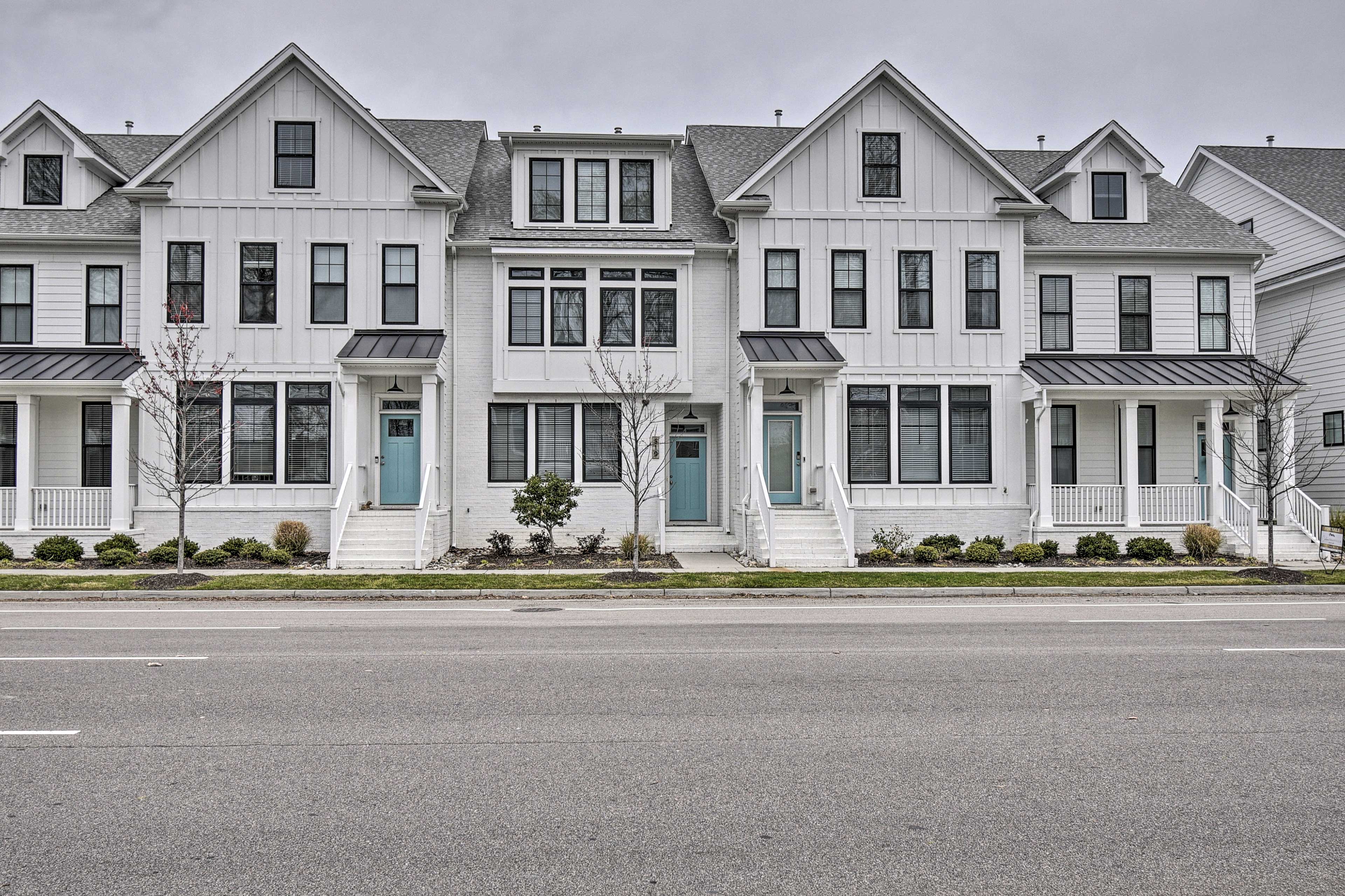 Townhome Exterior | Garage Parking (2 Vehicles)