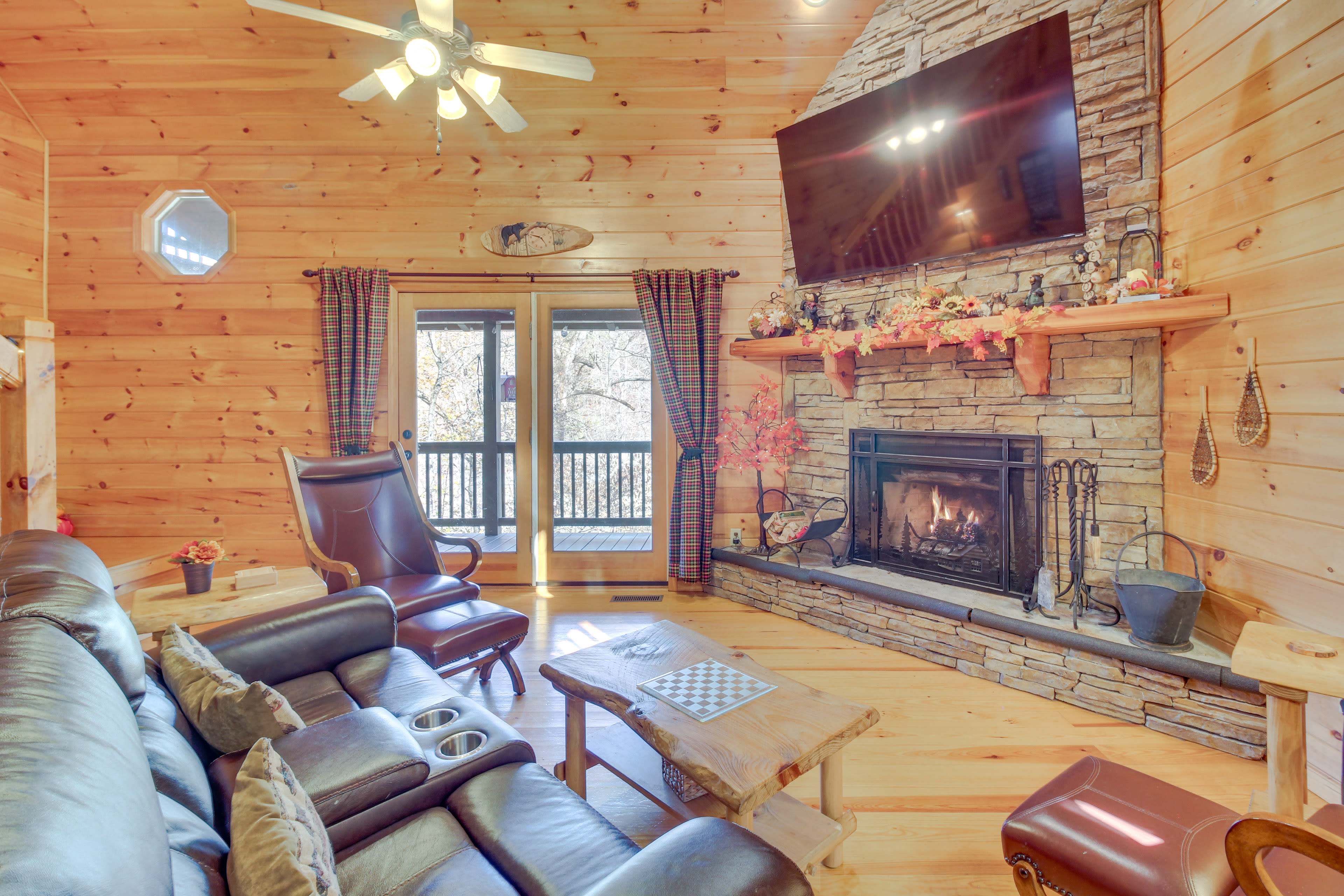 Ellijay Vacation Rental | 4BR | 3BA | 2,414 Sq Ft | Stairs Required for Access