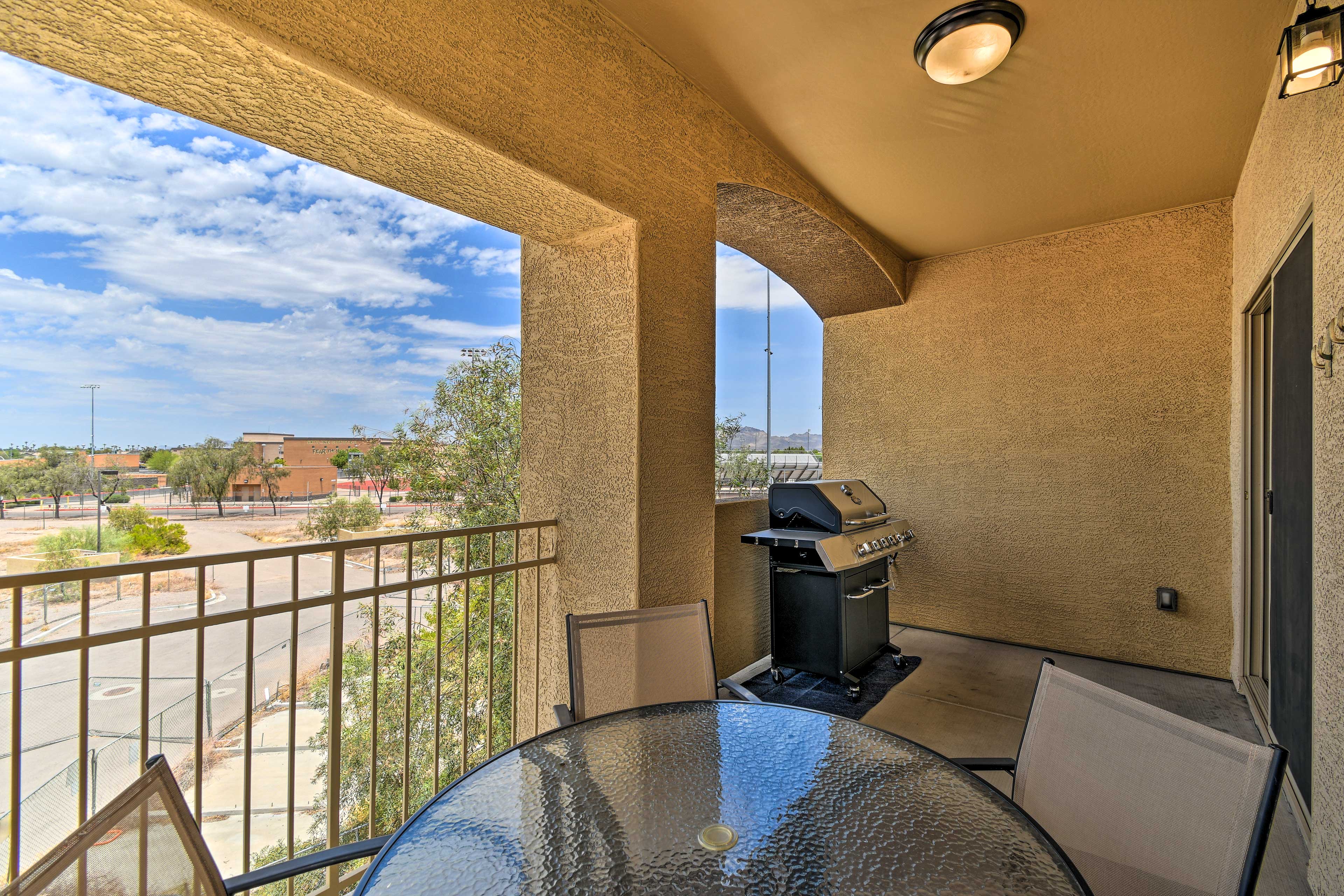 Covered Balcony