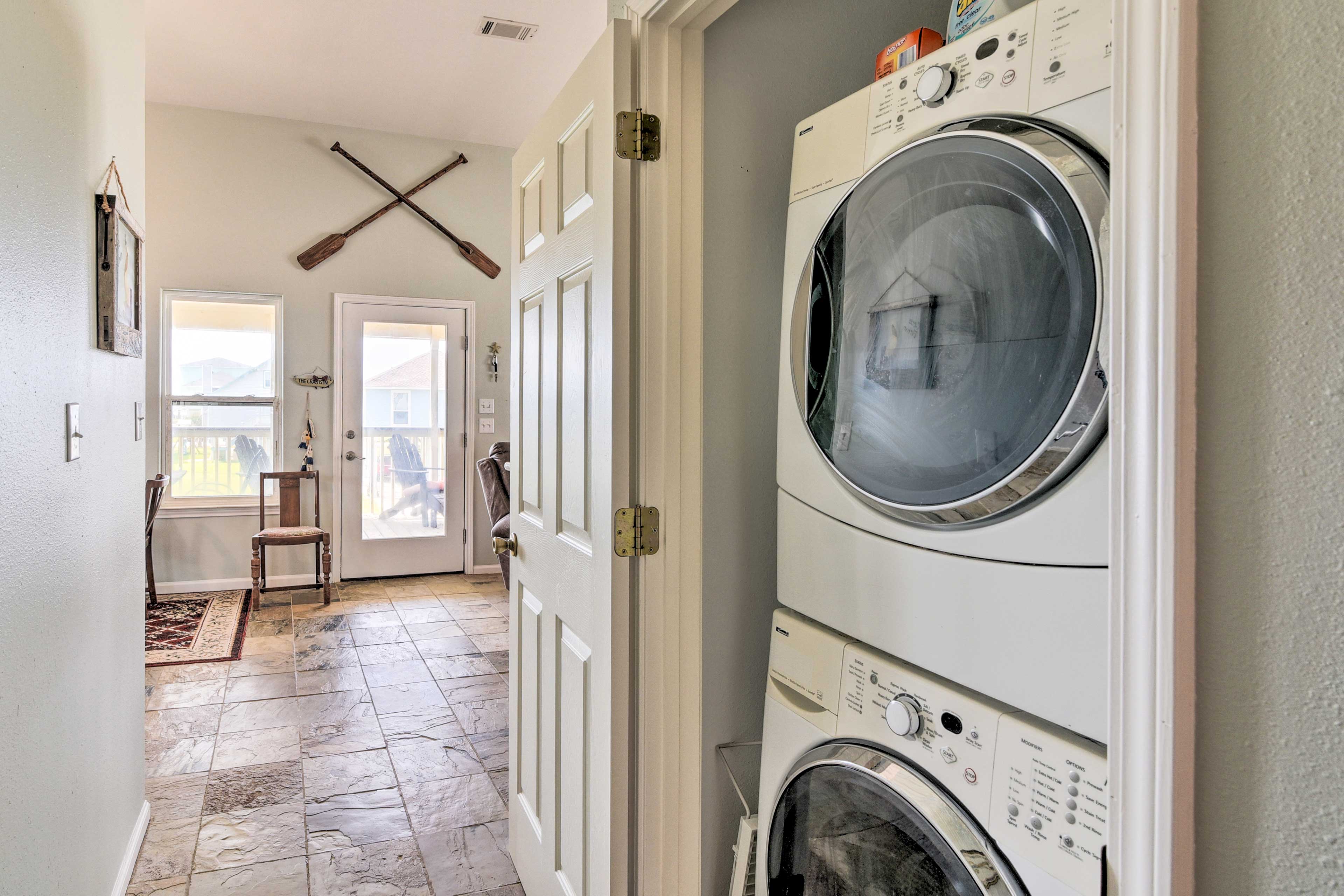 Laundry Area | Detergent Provided