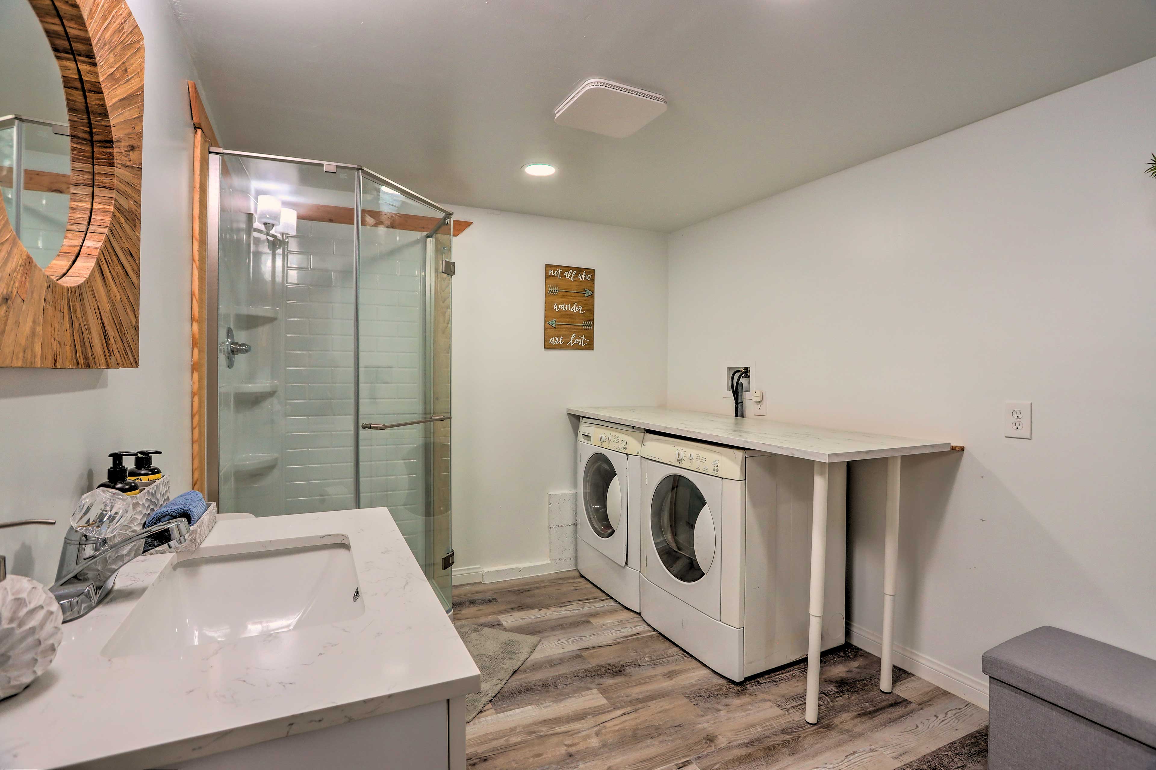 Full Bathroom | In-Unit Laundry