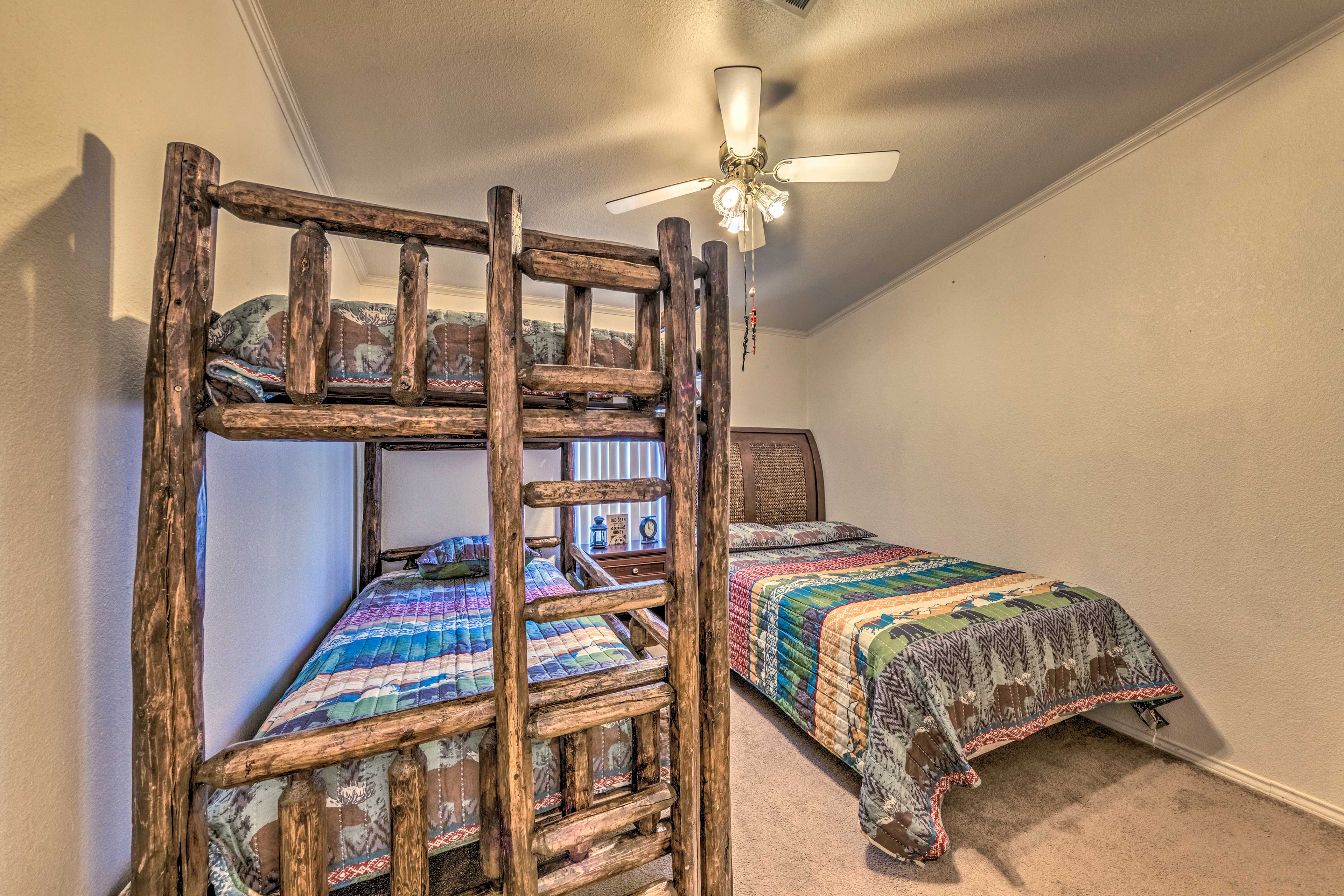 Bedroom 3 | Full Bed | Twin Bunk Bed