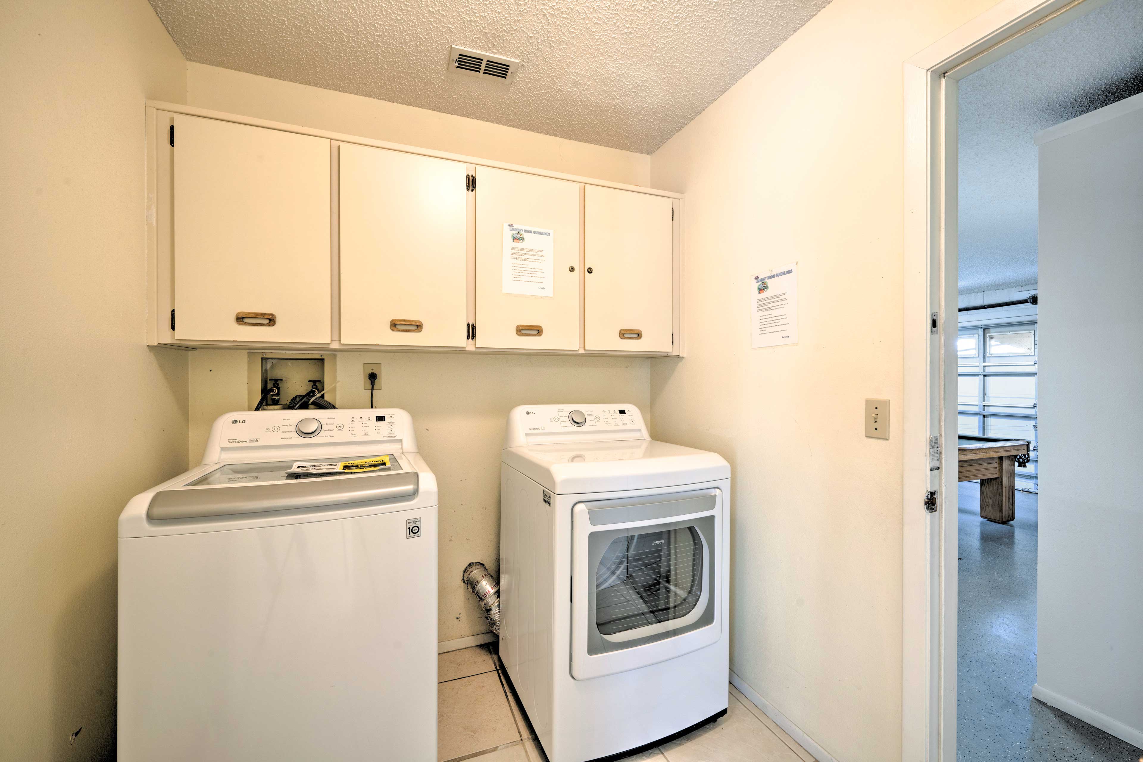 Laundry Room | Iron/Board