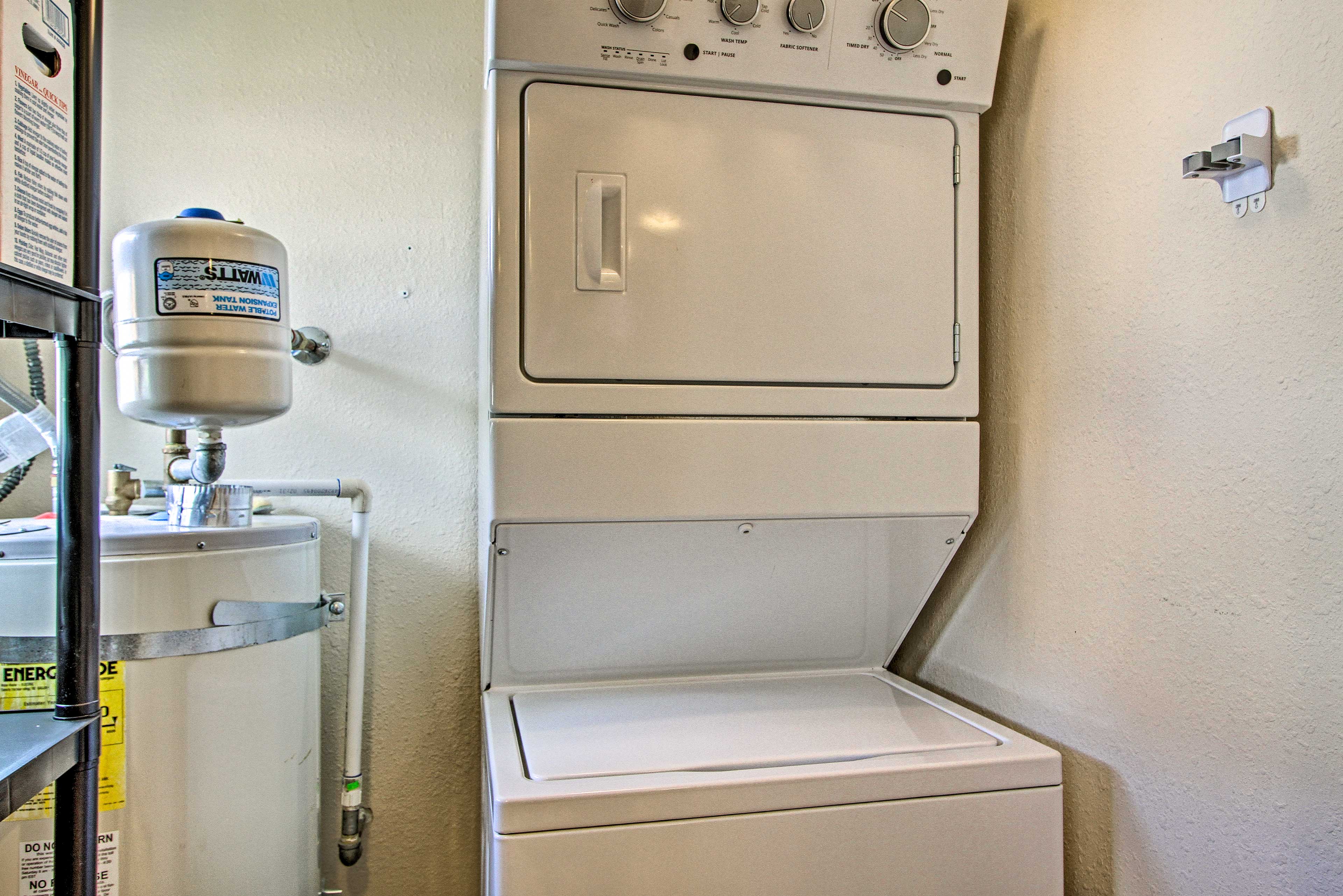 In-Unit Washer/Dryer | Iron/Board