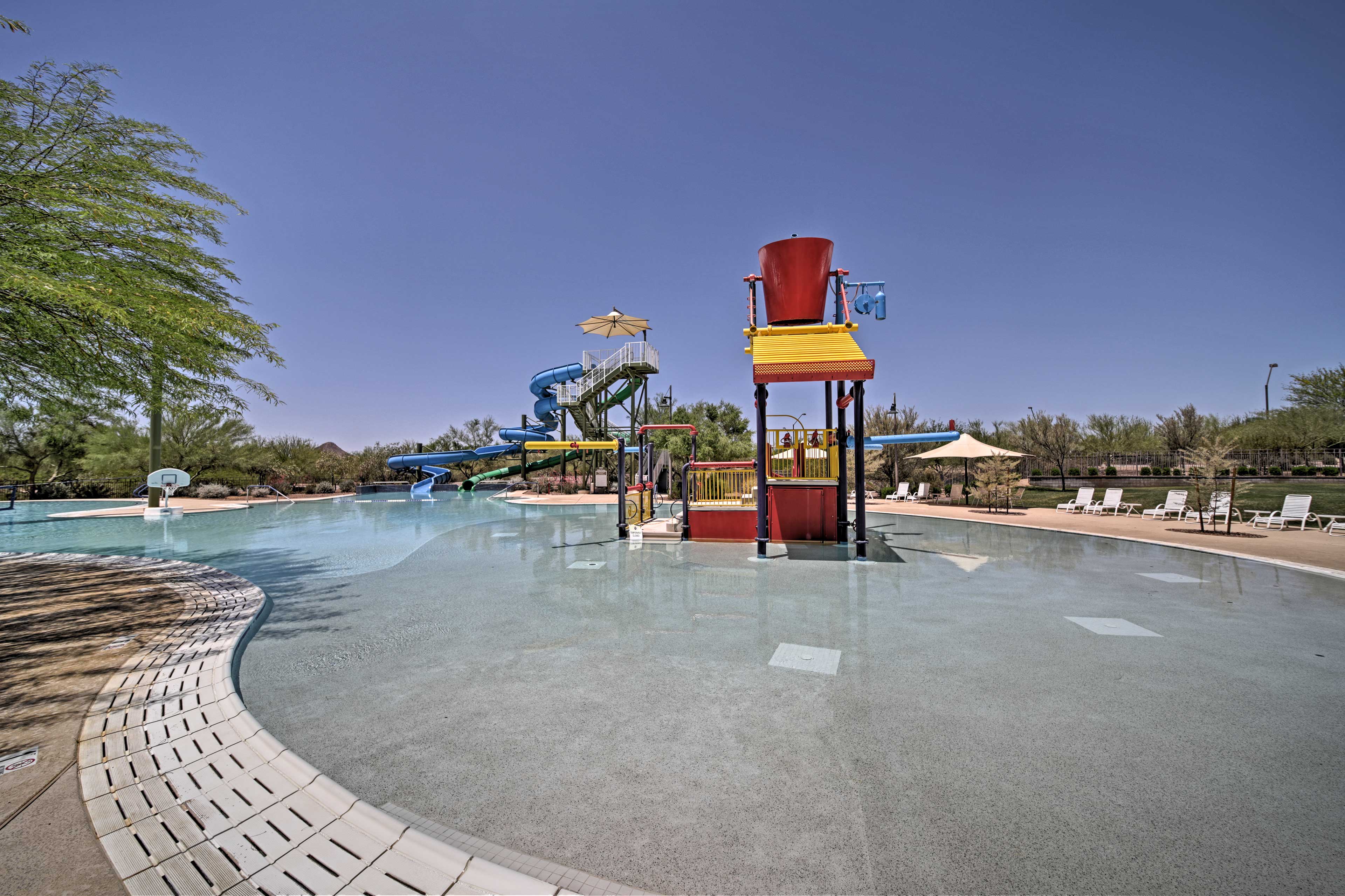 Community Outdoor Pool + Splash Pad