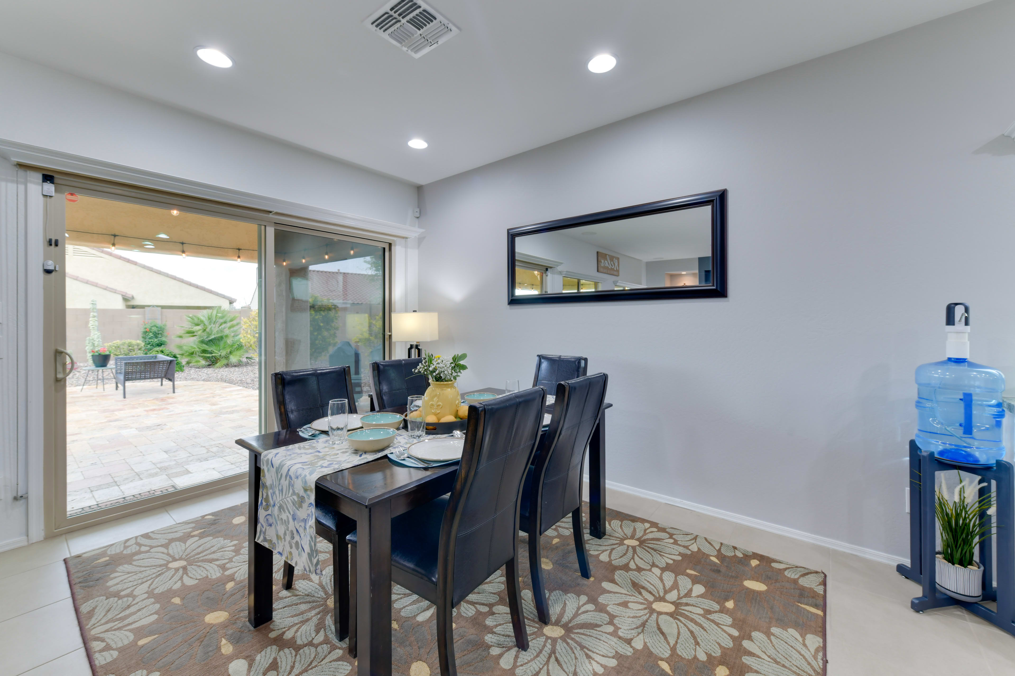 Dining Area | Main Level | Dishware + Flatware