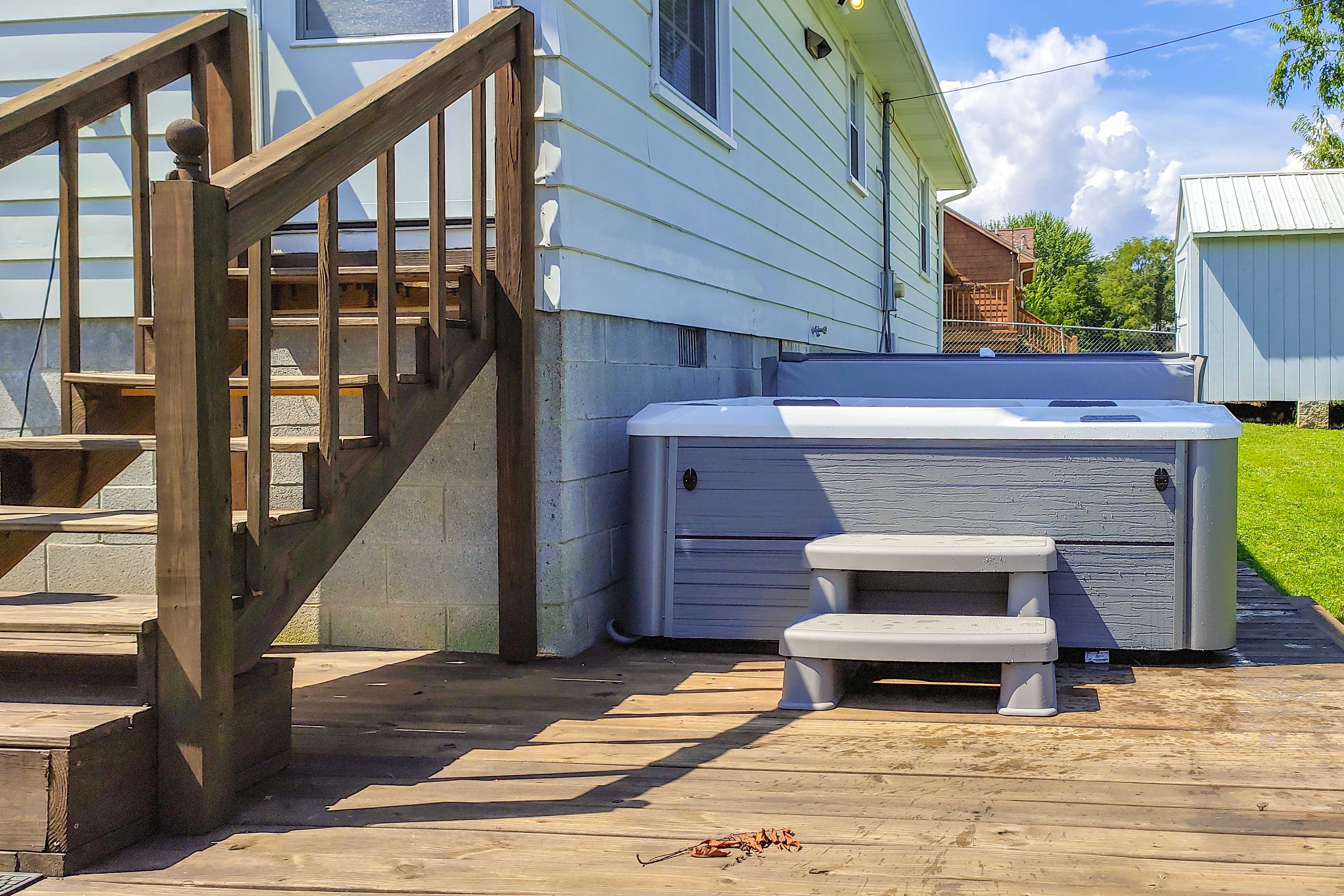 Exterior | Private Hot Tub