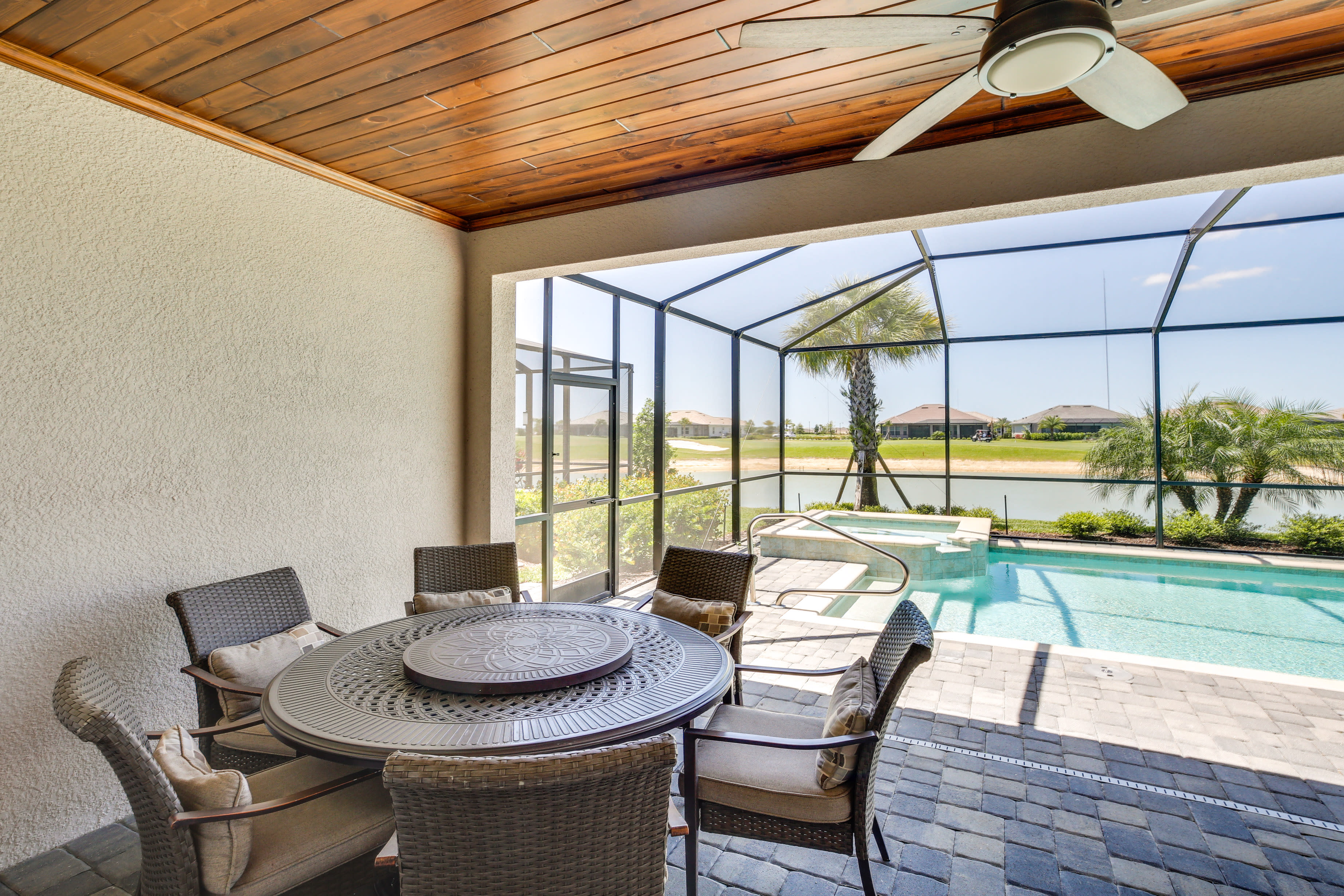 Covered Patio | Outdoor Dining Area