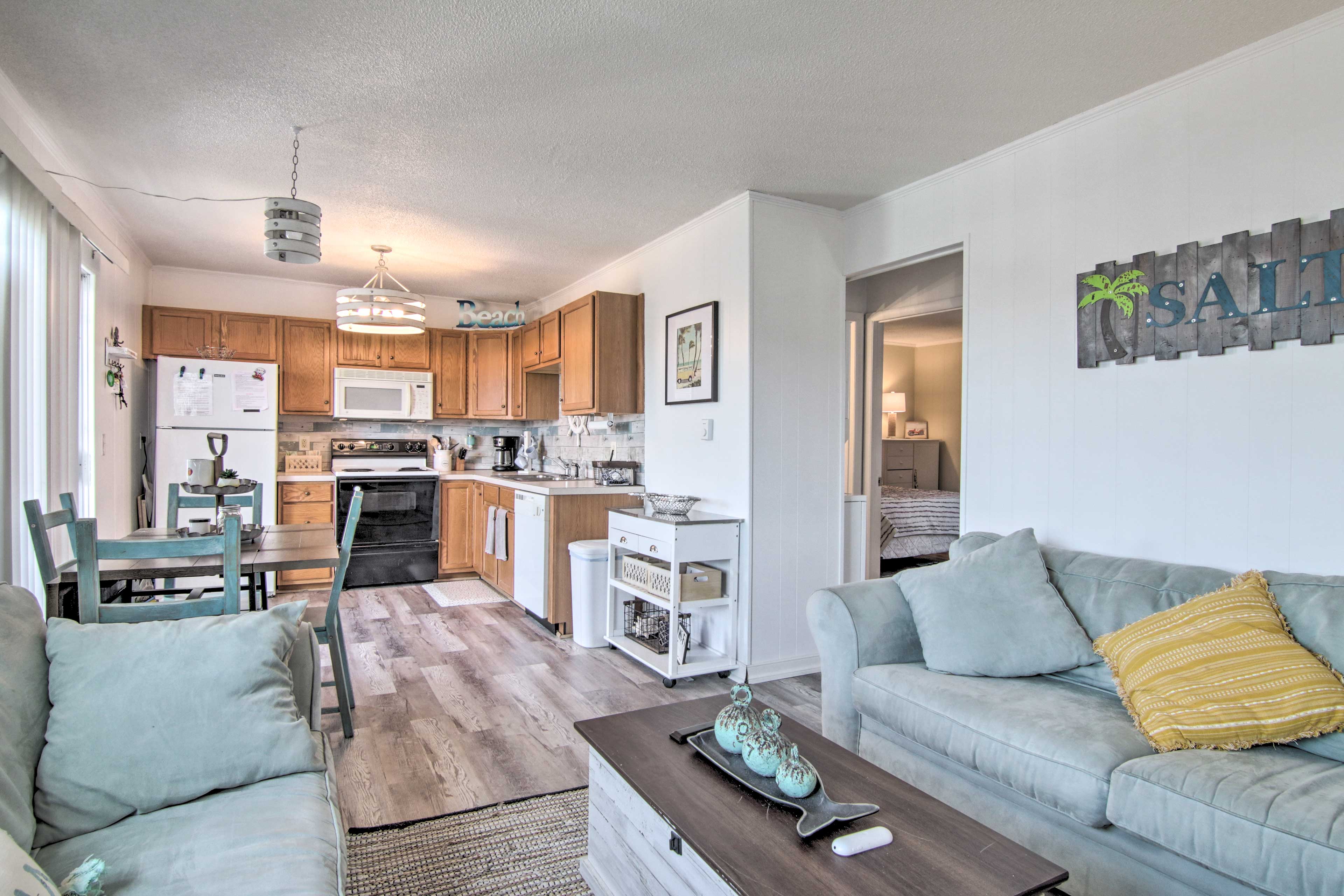 Living Room | Fully Equipped Kitchen | Dishwasher