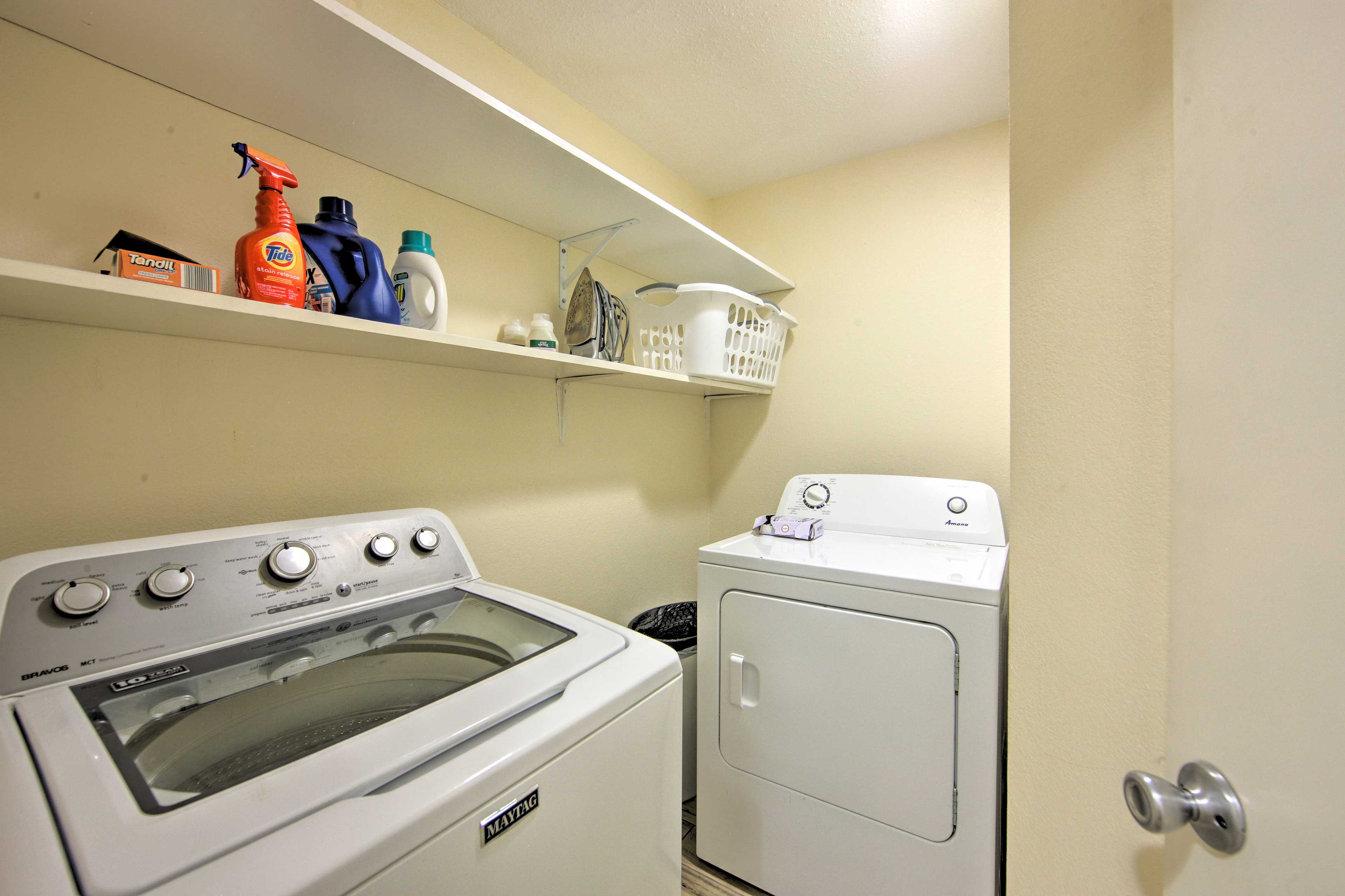 Laundry Room | Laundry Detergent Provided