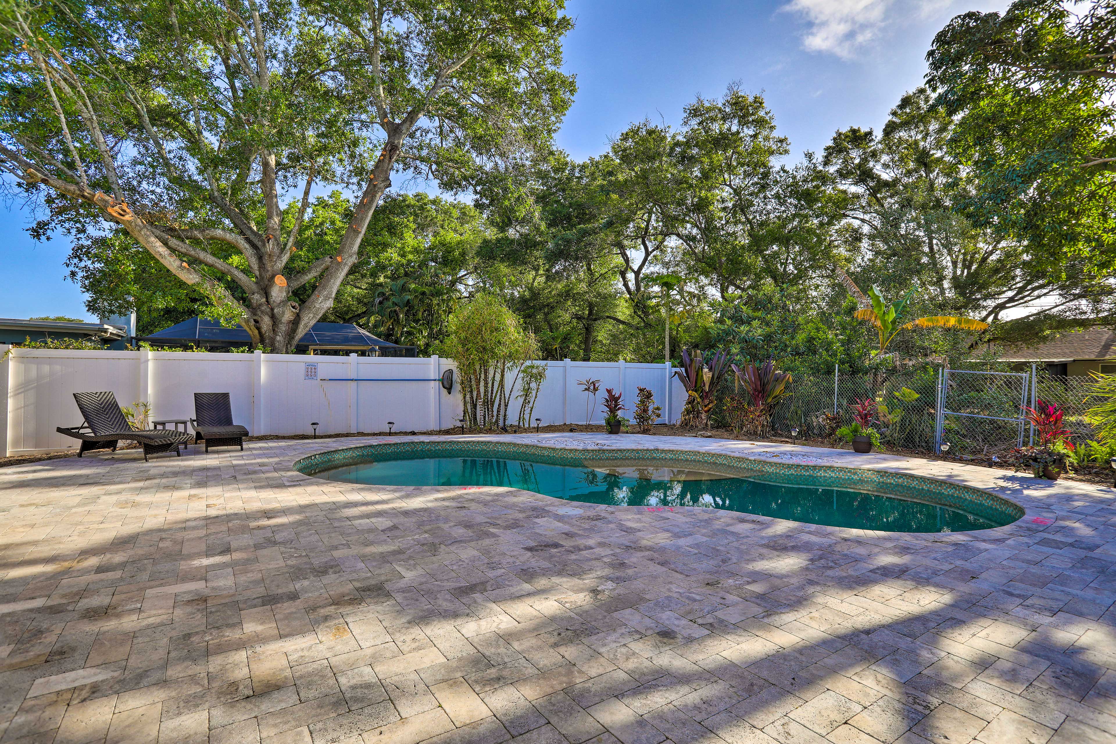 Private Patio | Outdoor Pool (Not Heated, Depth 3' - 6')