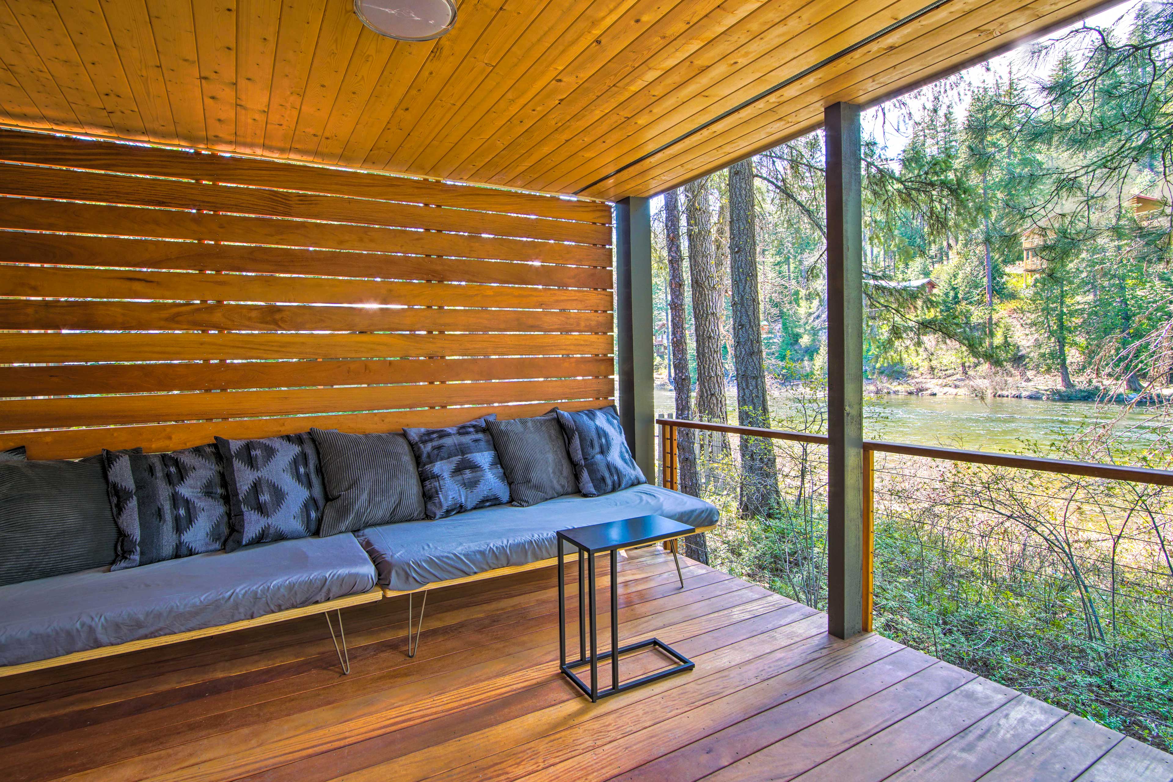 Partially Covered Deck | Water Views