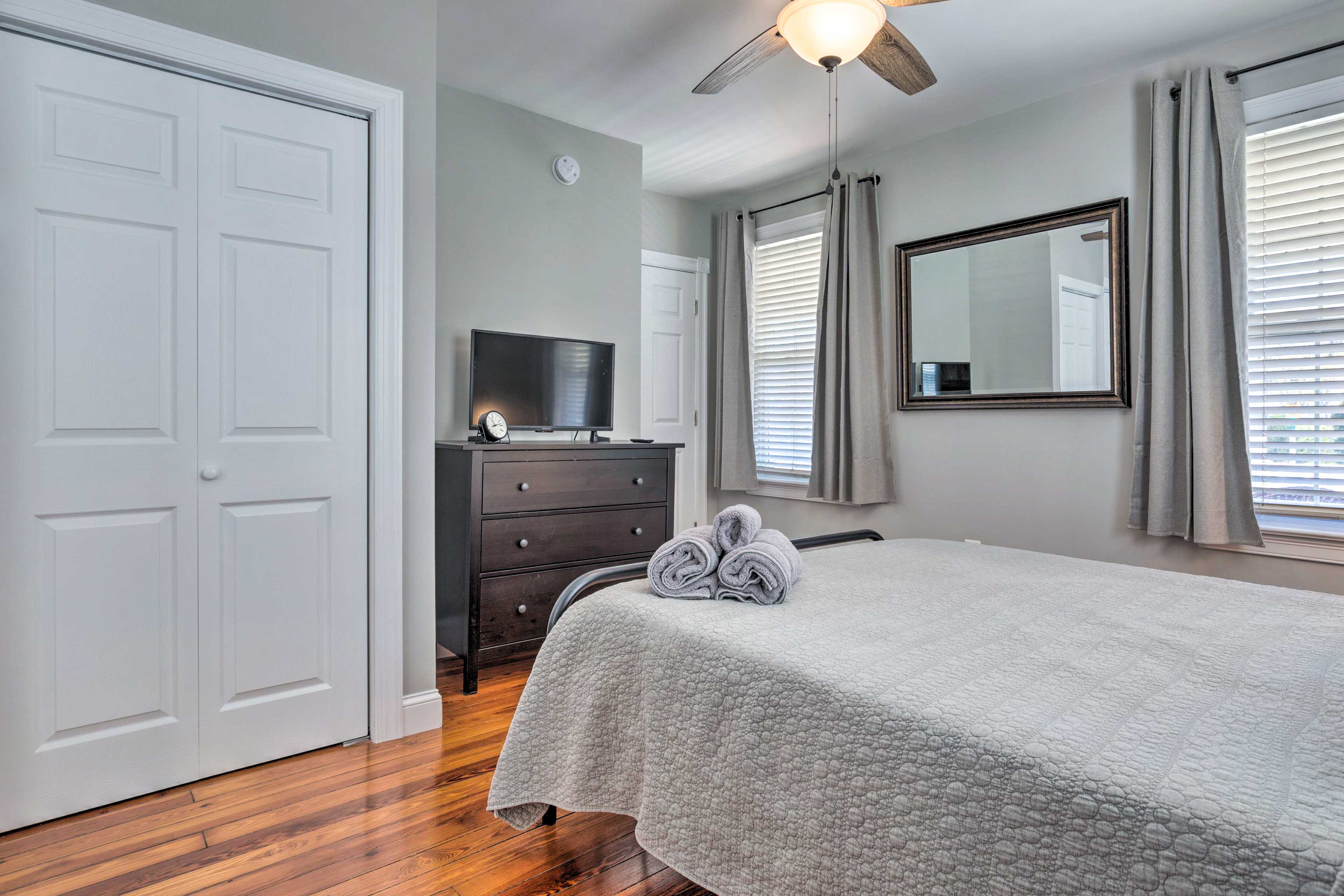 Bedroom 1 | Walk-In Closets | Hangers