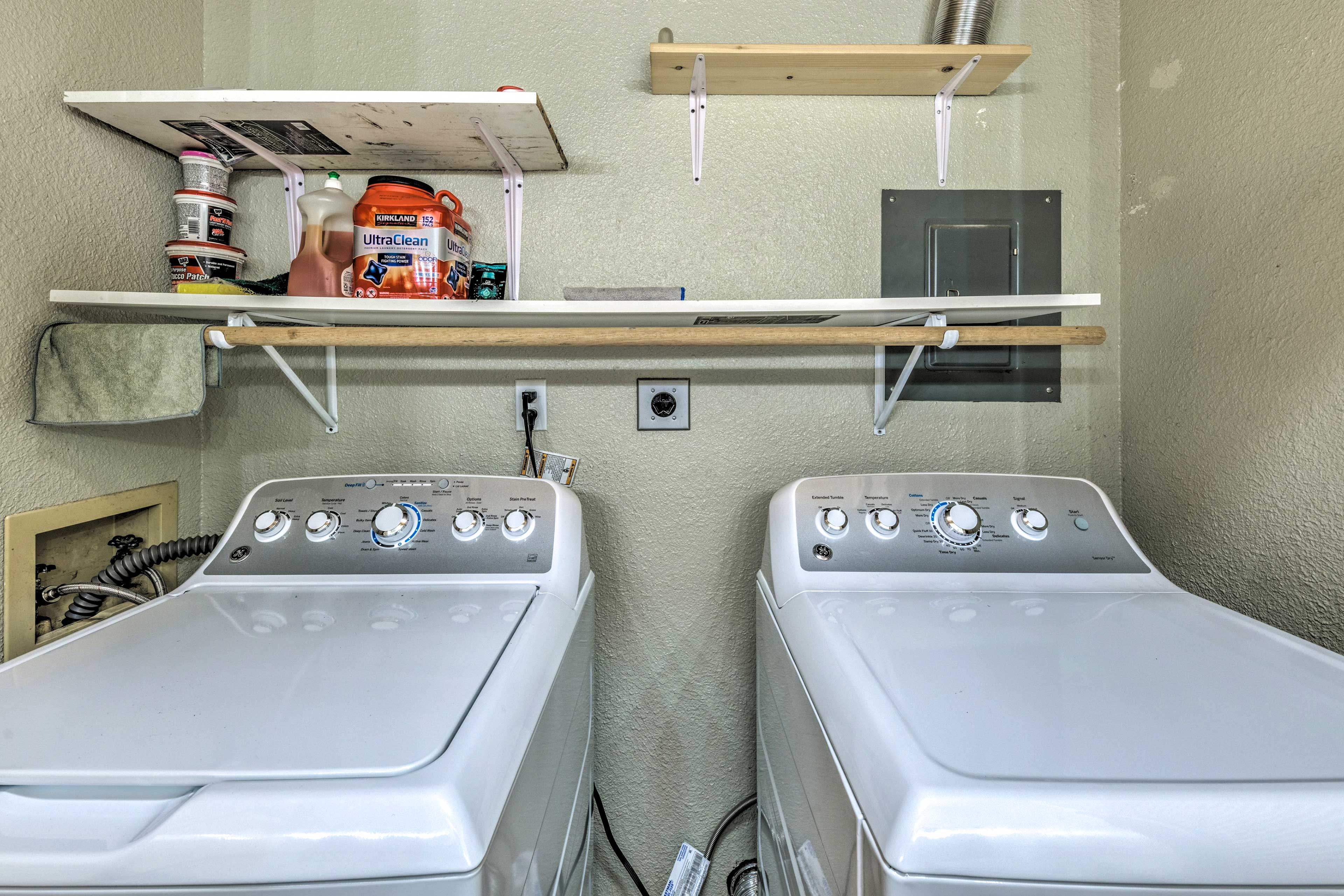 In-Unit Laundry for Guest Use