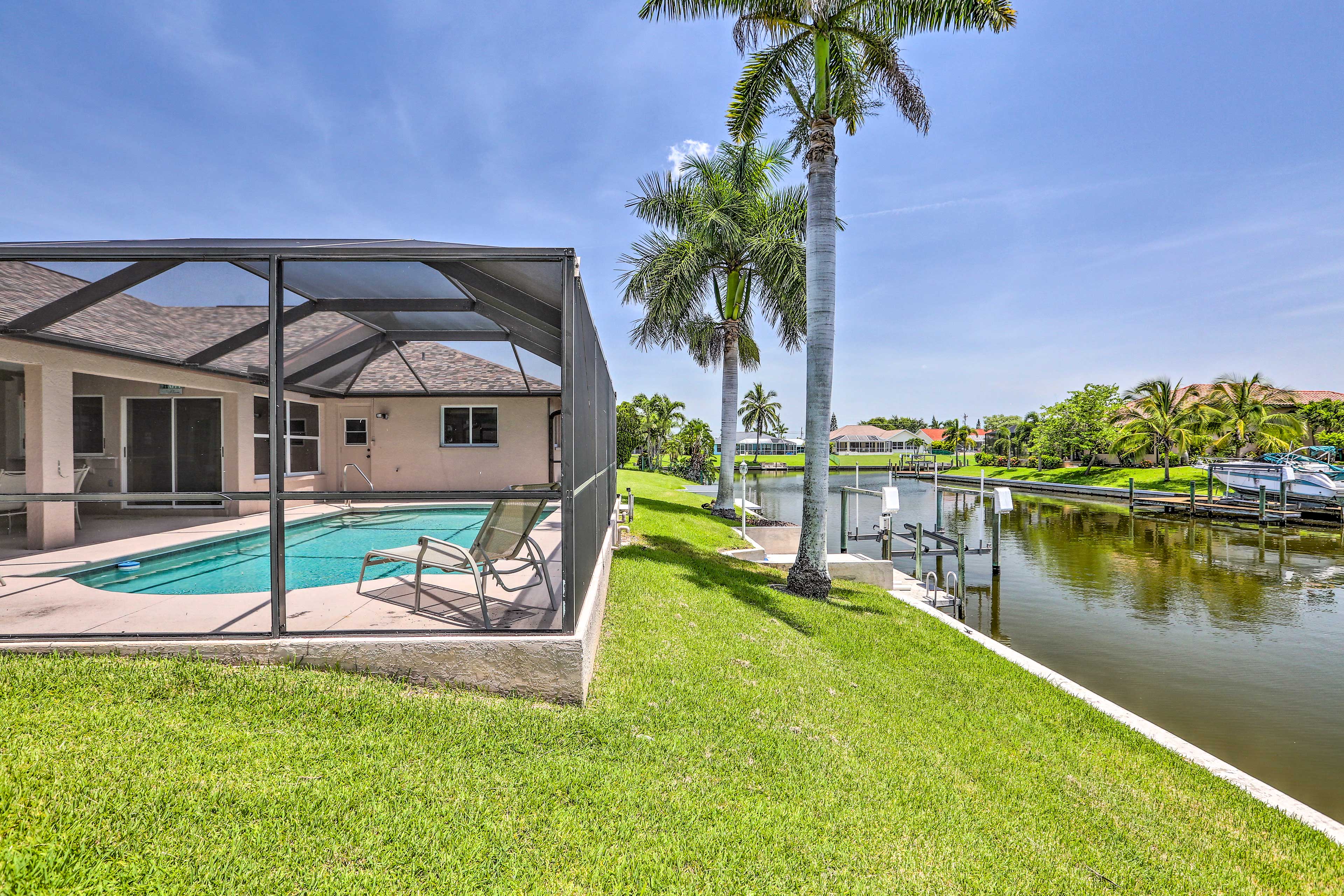 Lanai | Waterfront Backyard | Single-Story House