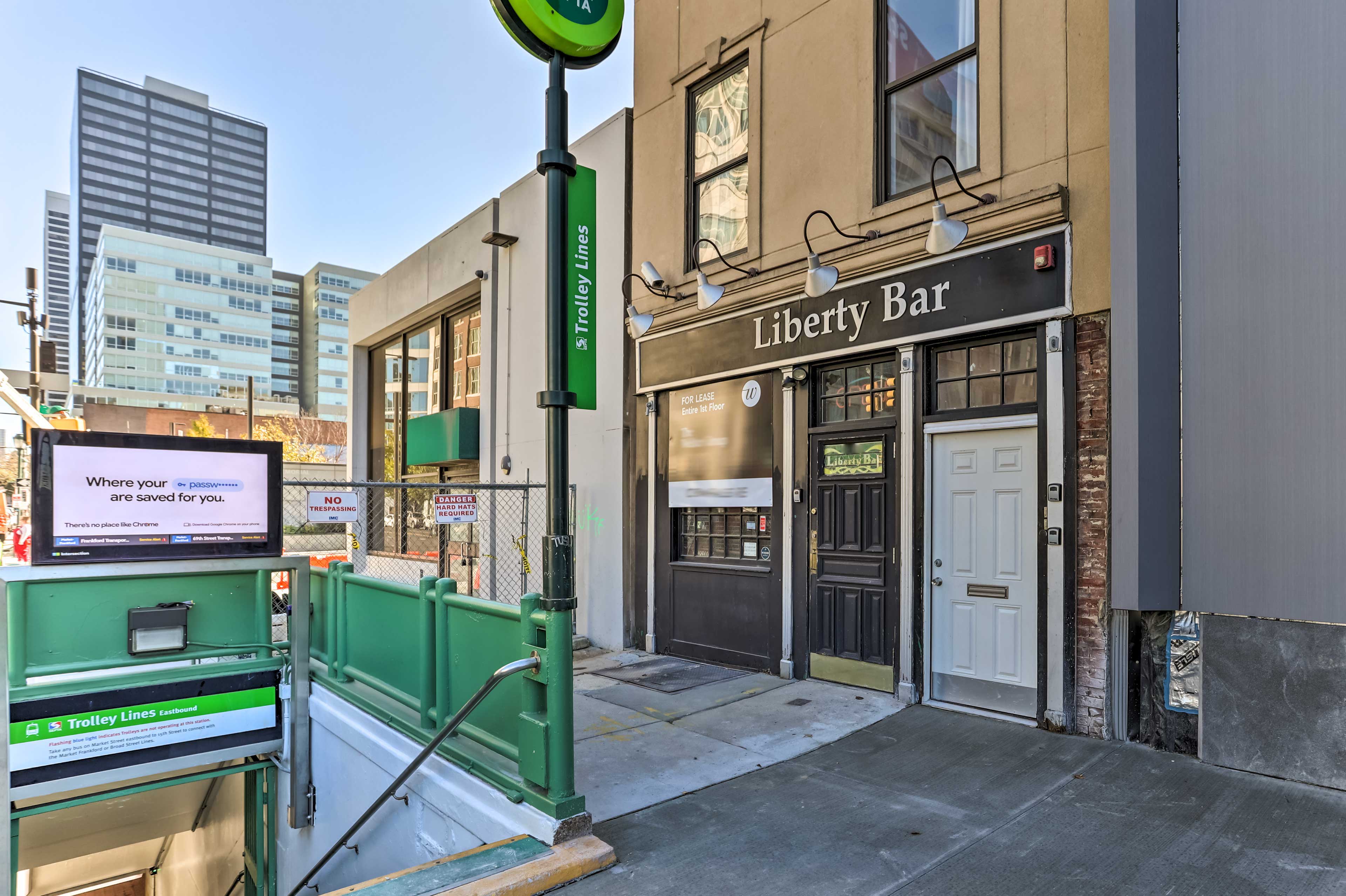 Market Street Trolley Access On-Site