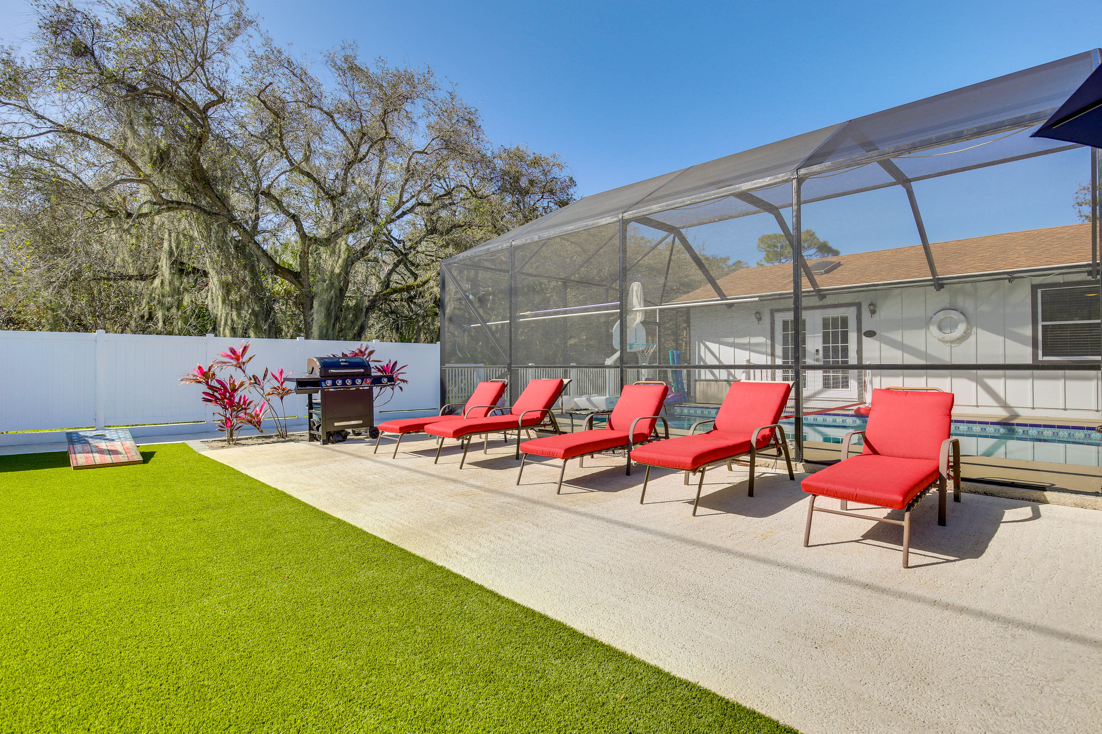 Patio | Lounge Chairs | Gas Grill