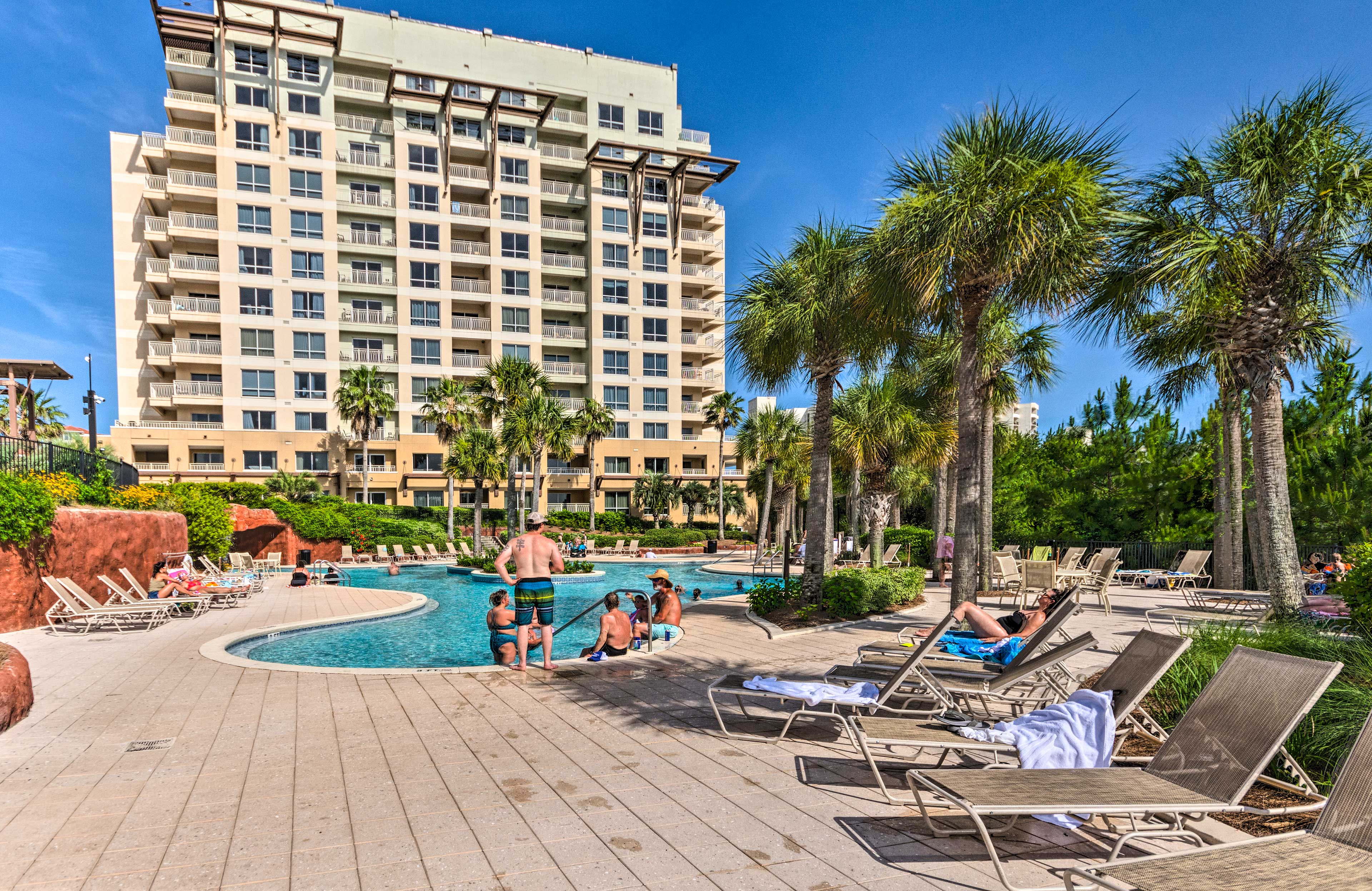 Seasonally Heated Resort Pool