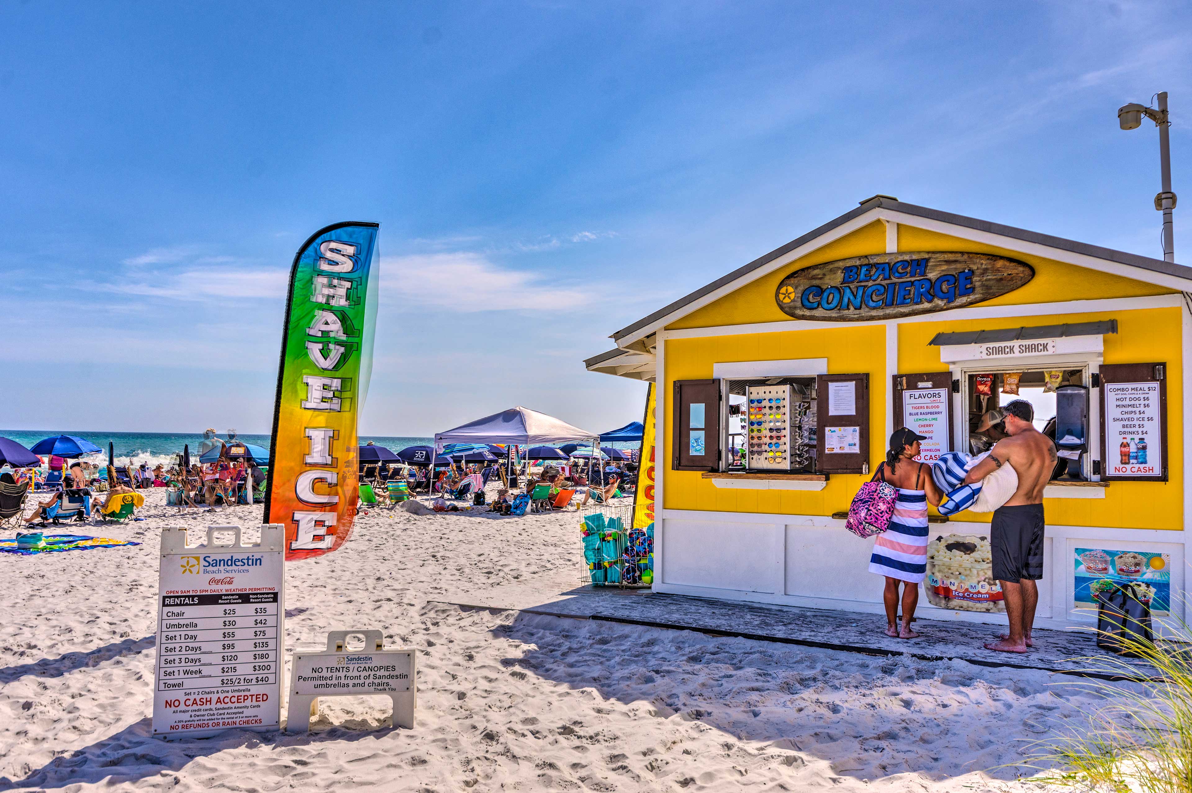 Resort Beach Access On-Site