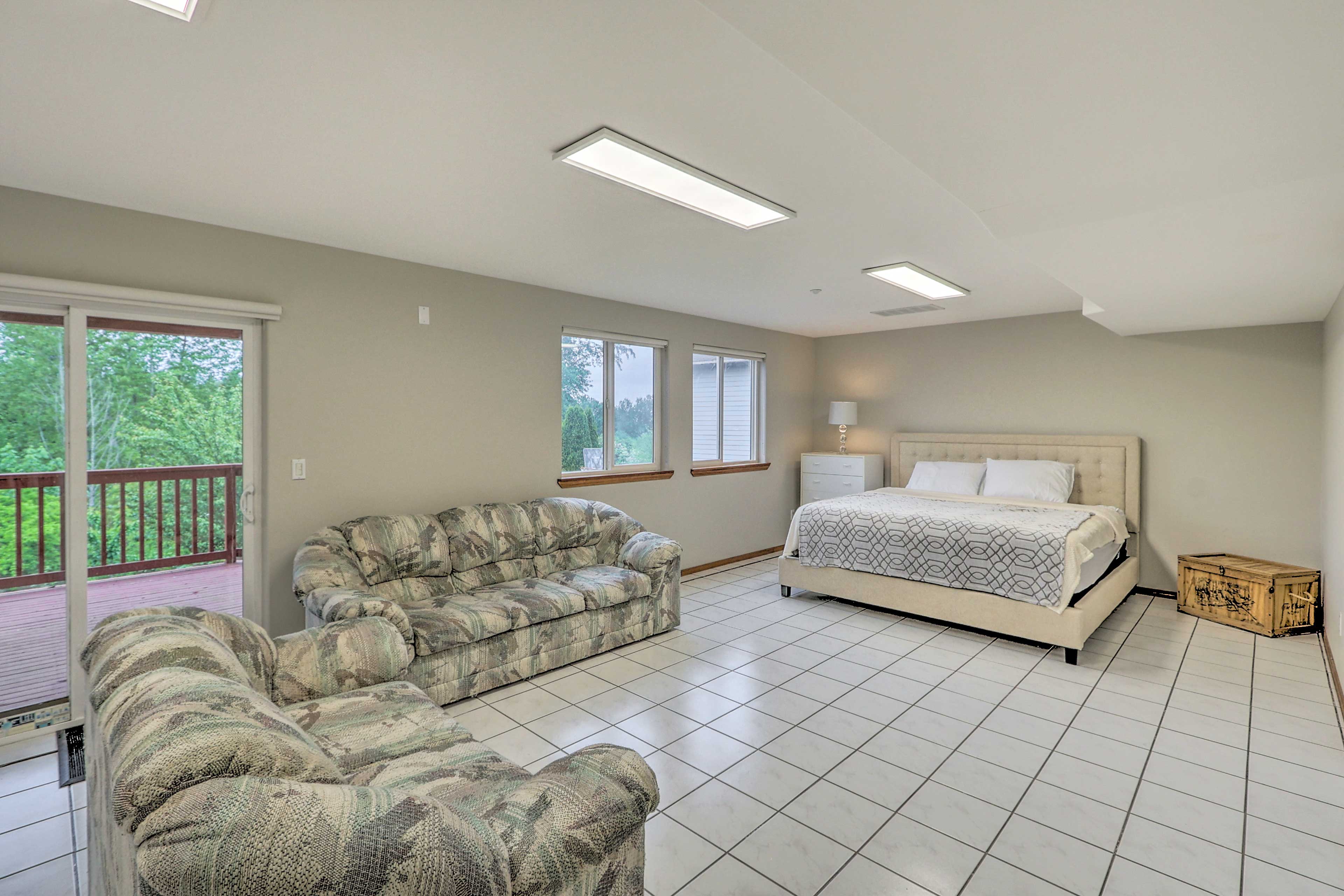 Basement Suite | Lower Level | King Bed