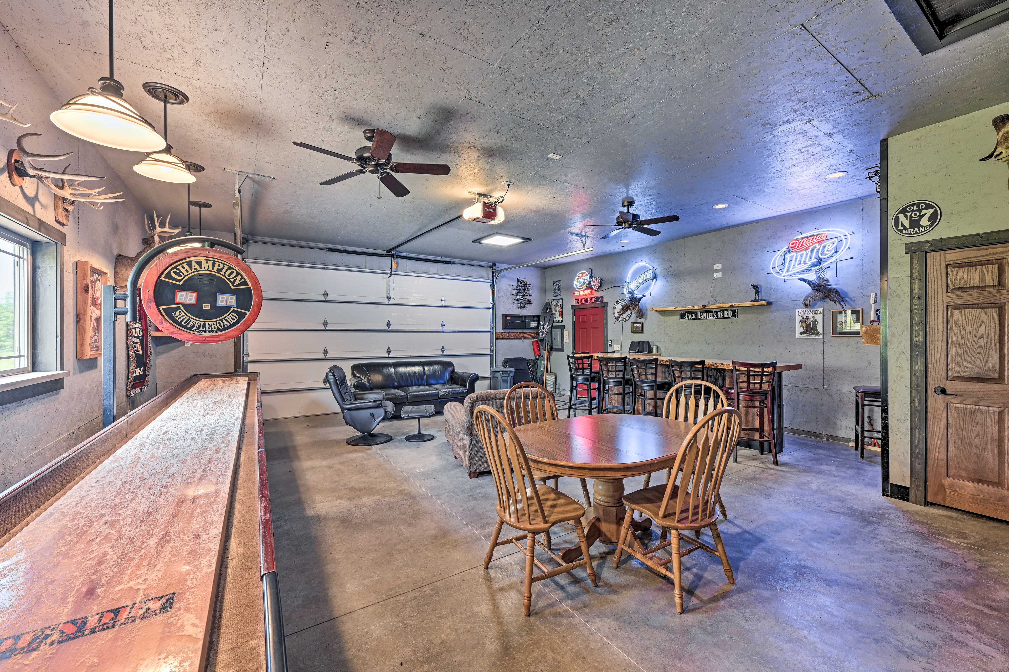 Game Room & Bar | 22-Foot Shuffleboard