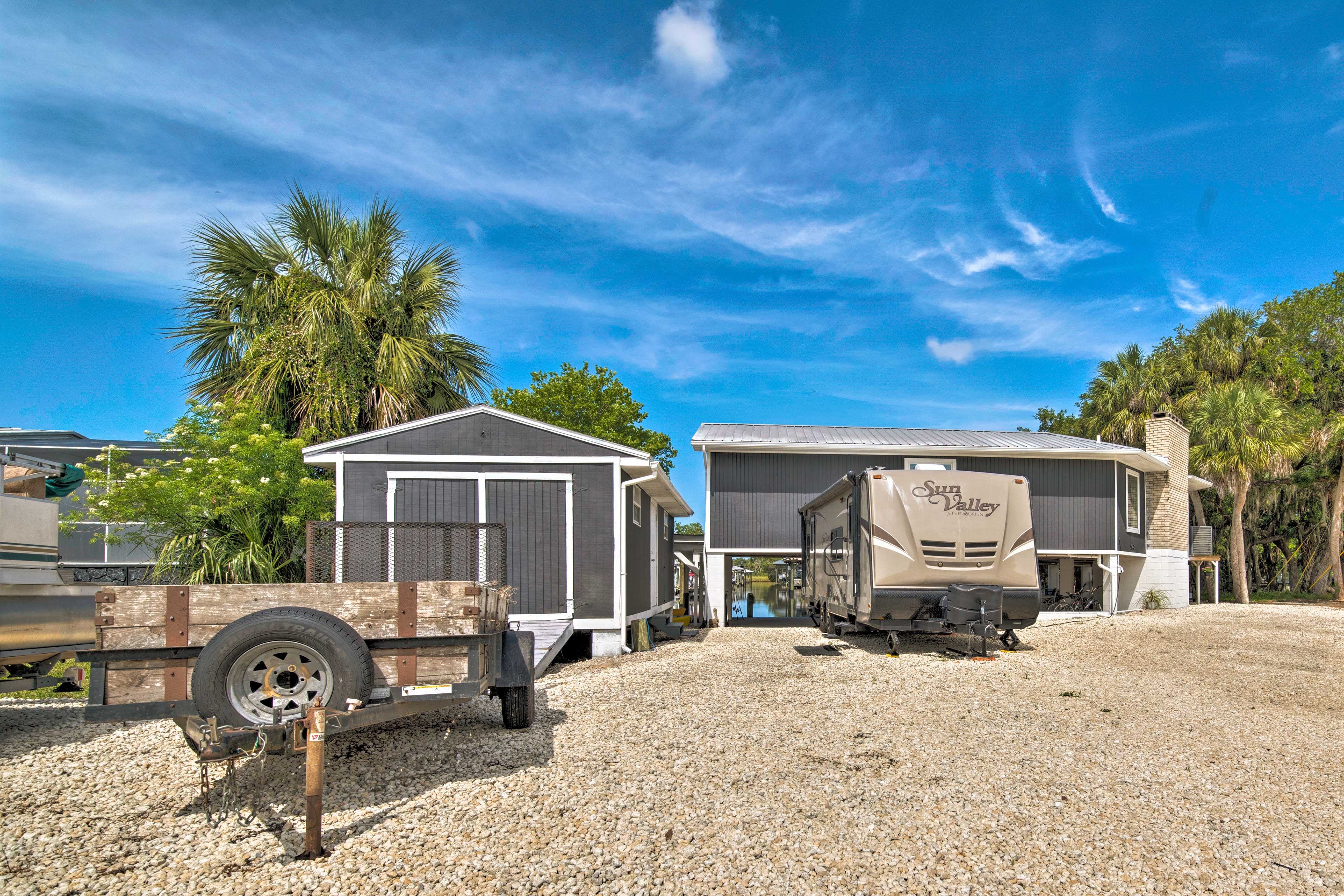 Parking | Gravel Driveway (2 Vehicles) | RV/Trailer Parking Allowed