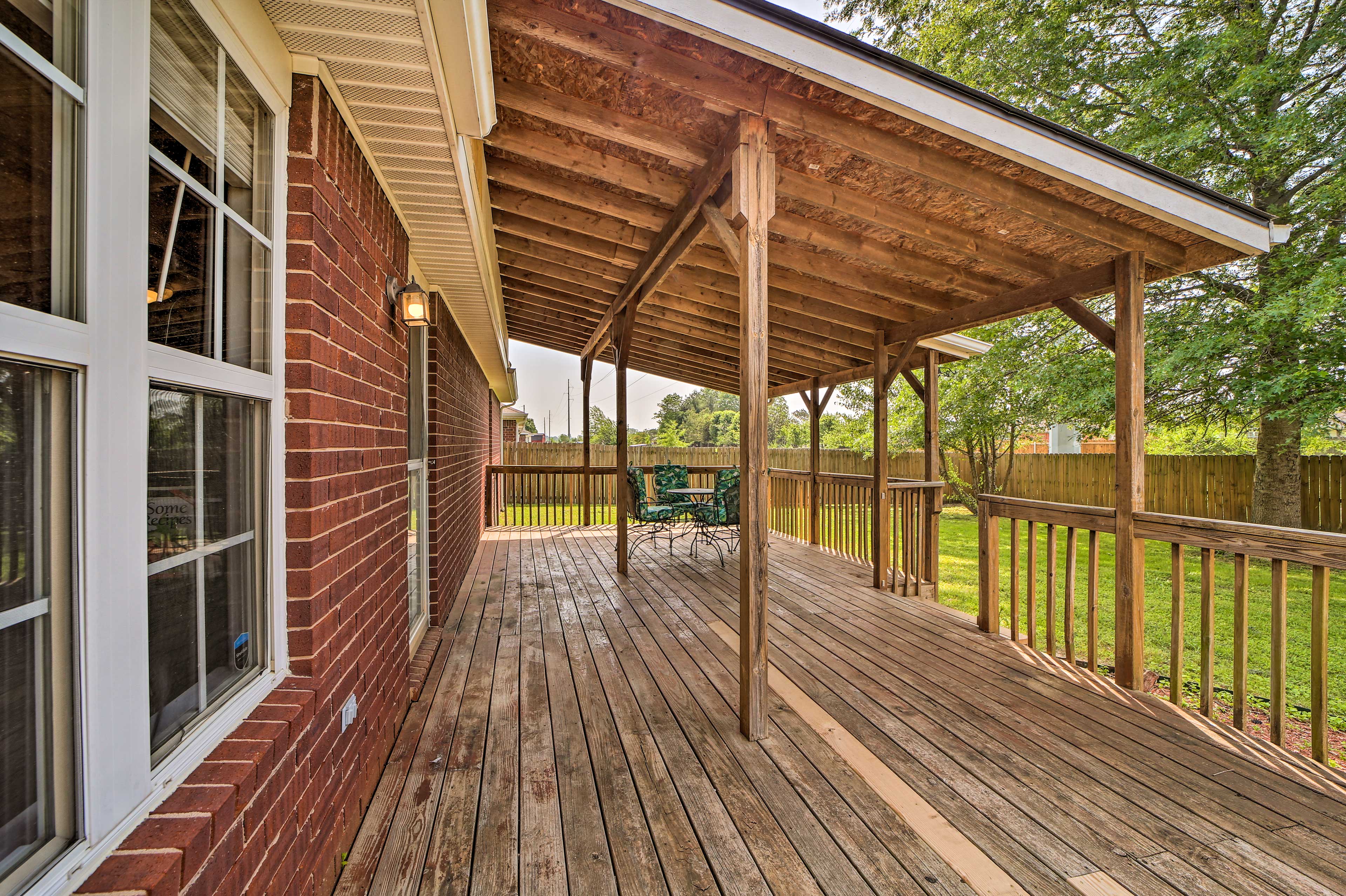 House Exterior | Covered Deck | Dining Area