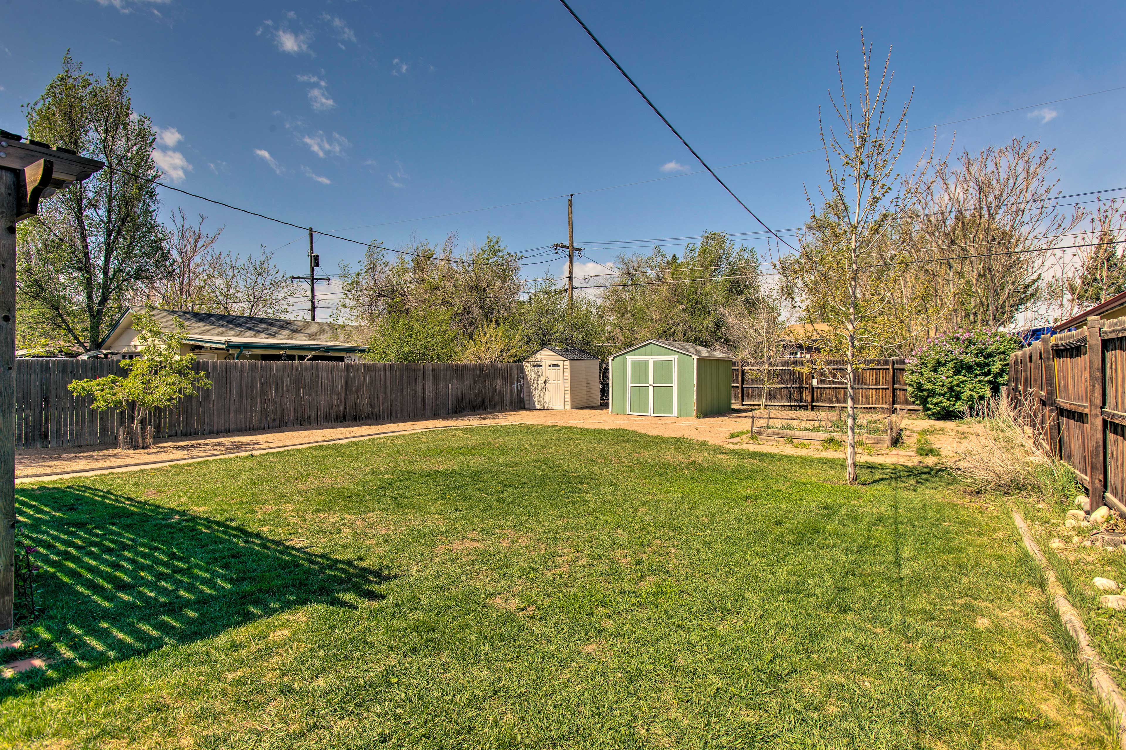 Private Backyard