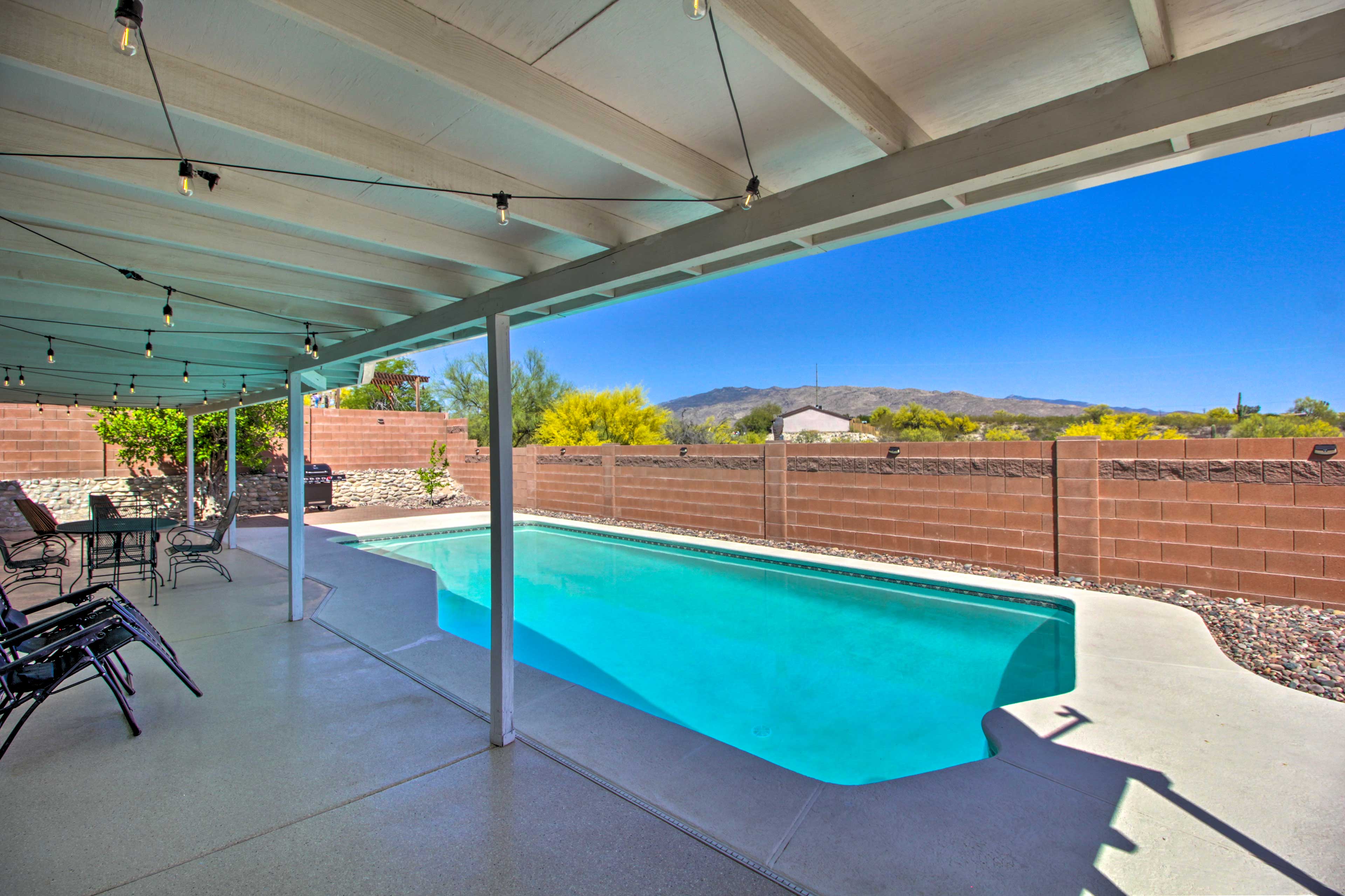 Private Pool (Depth 4' - 9') | Fenced-In Backyard