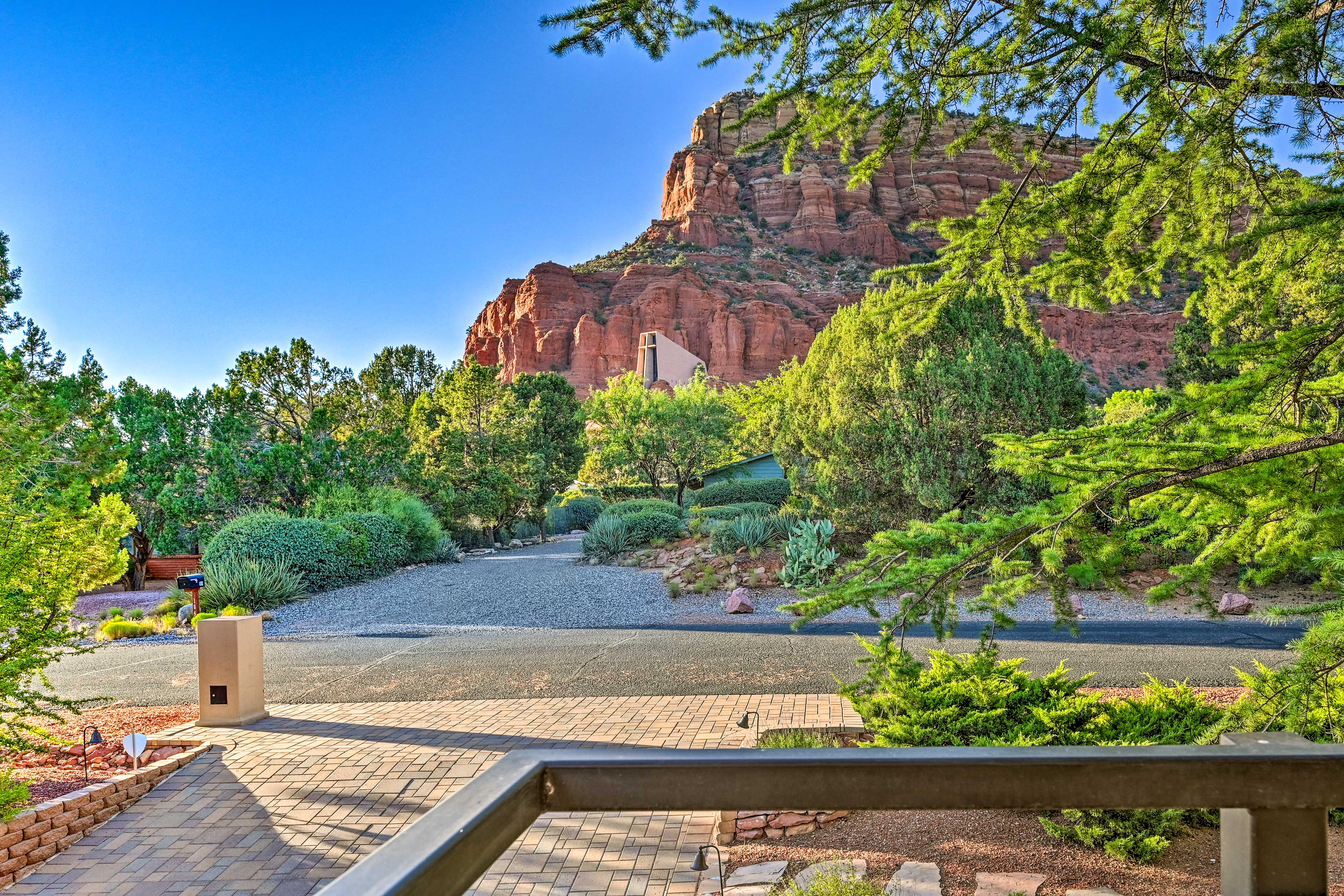 Chapel View from the Property