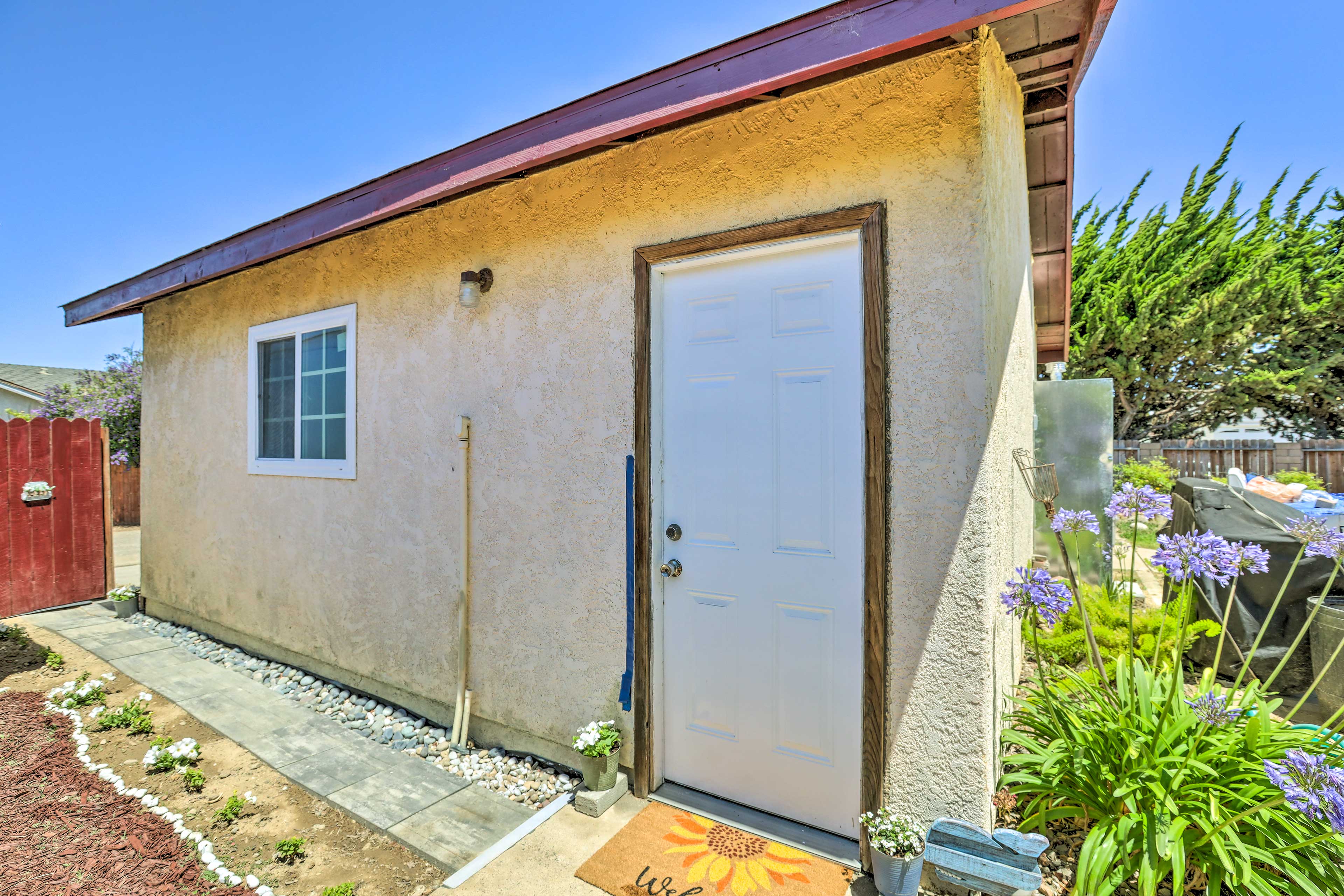 Front Entry to Studio