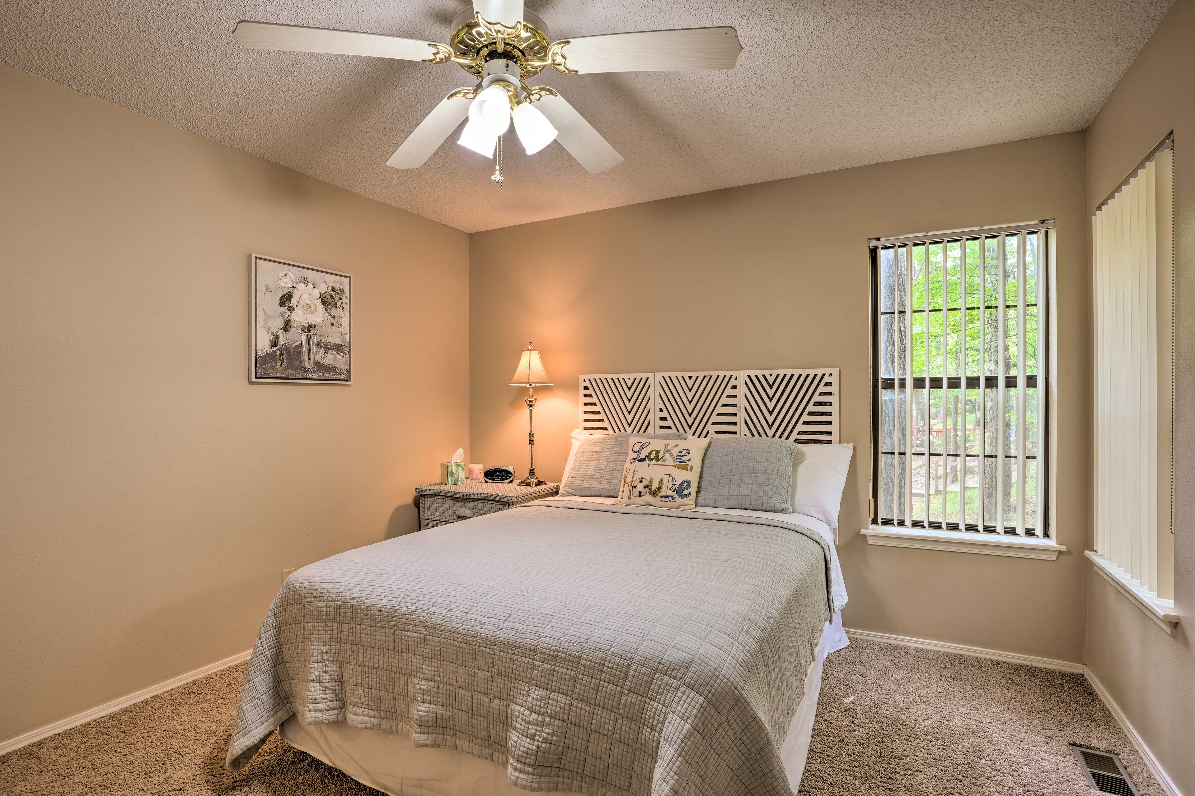 Bedroom 1 | 2nd Floor | Queen Bed | Linens Provided