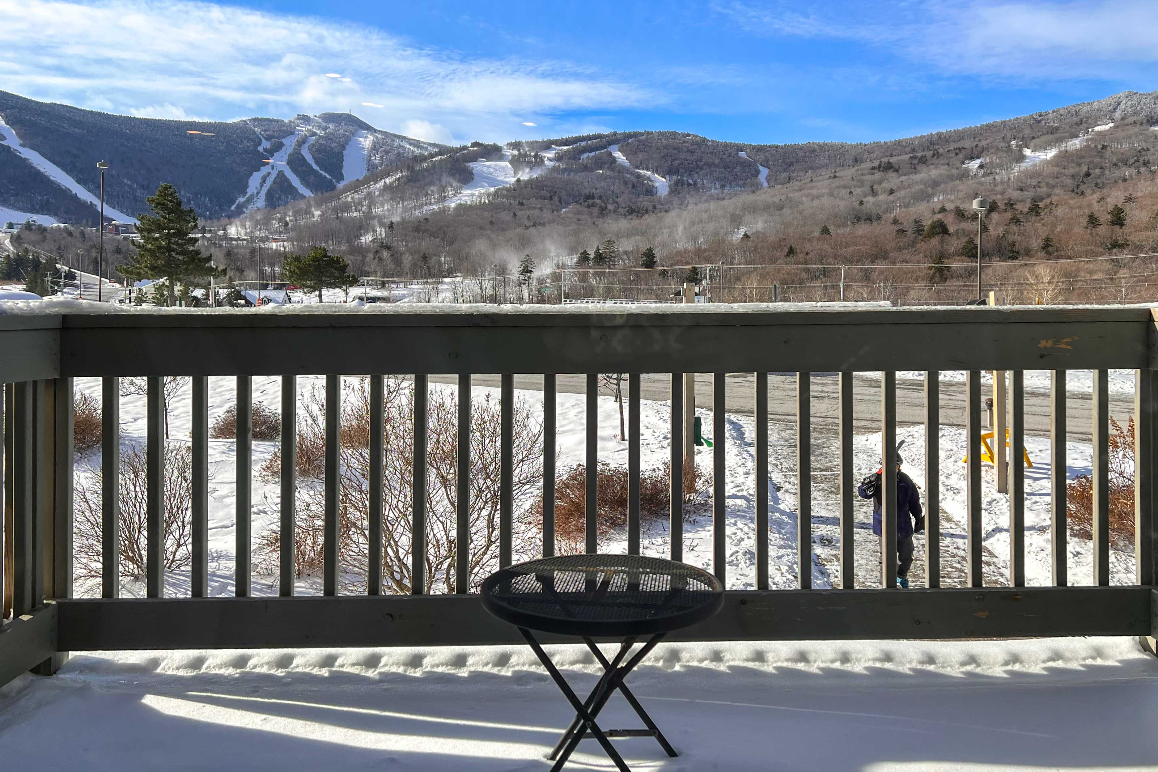 Balcony Views in Winter