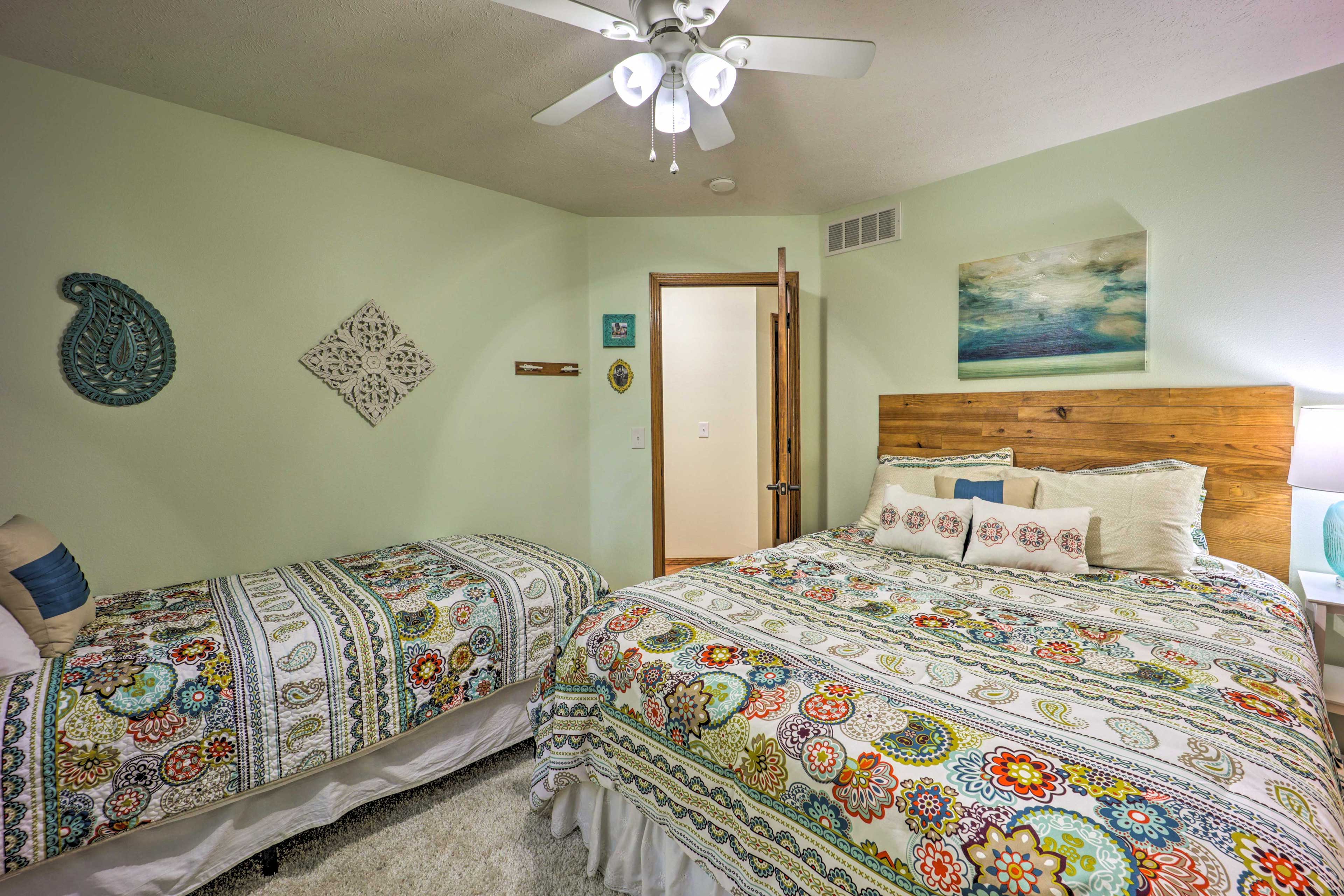 Bedroom 4 | Twin Bed | Full Bed