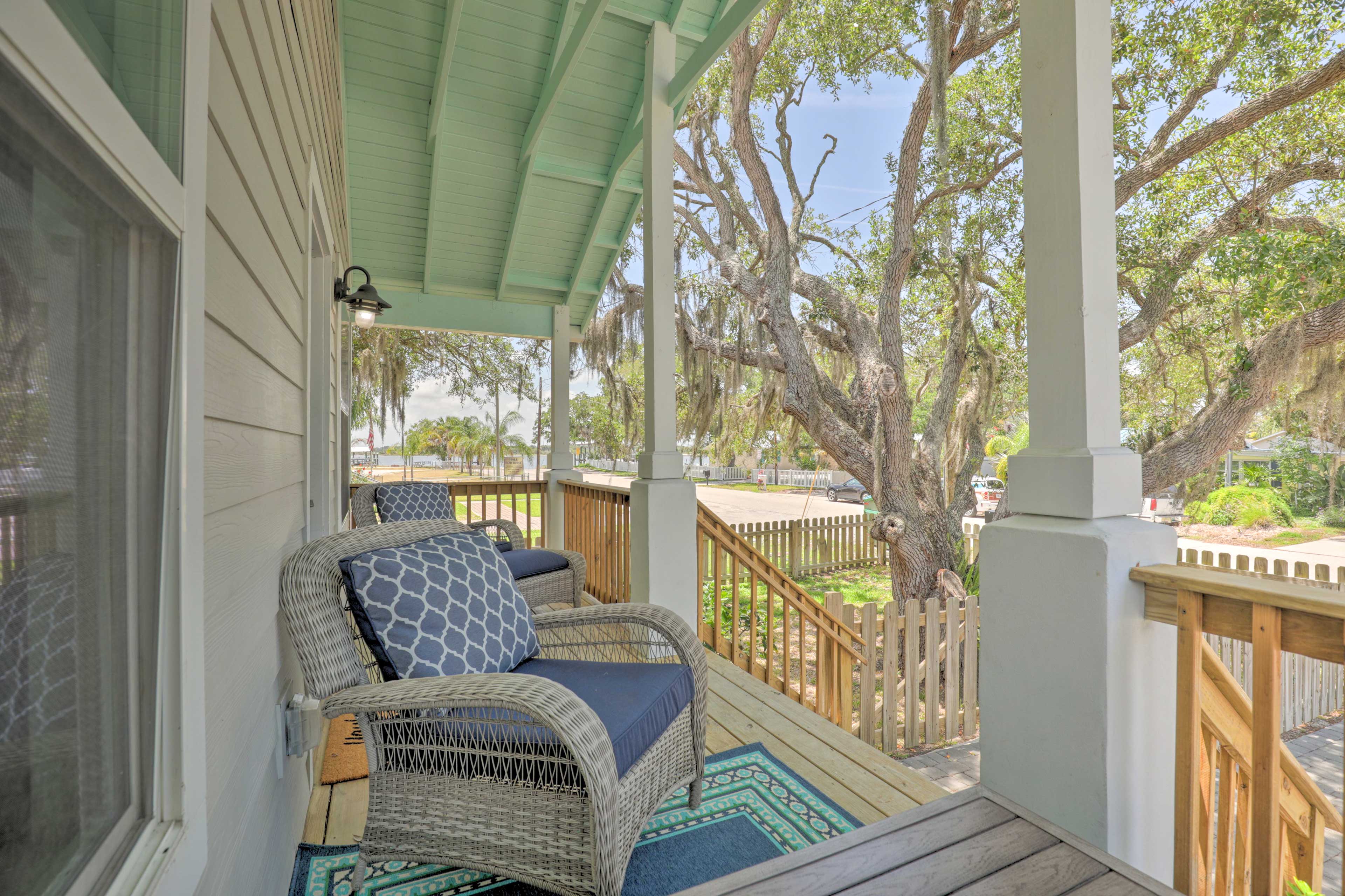 St. Augustine Vacation Rental | 3BR | 2BA | 1,350 Sq Ft | Steps Required