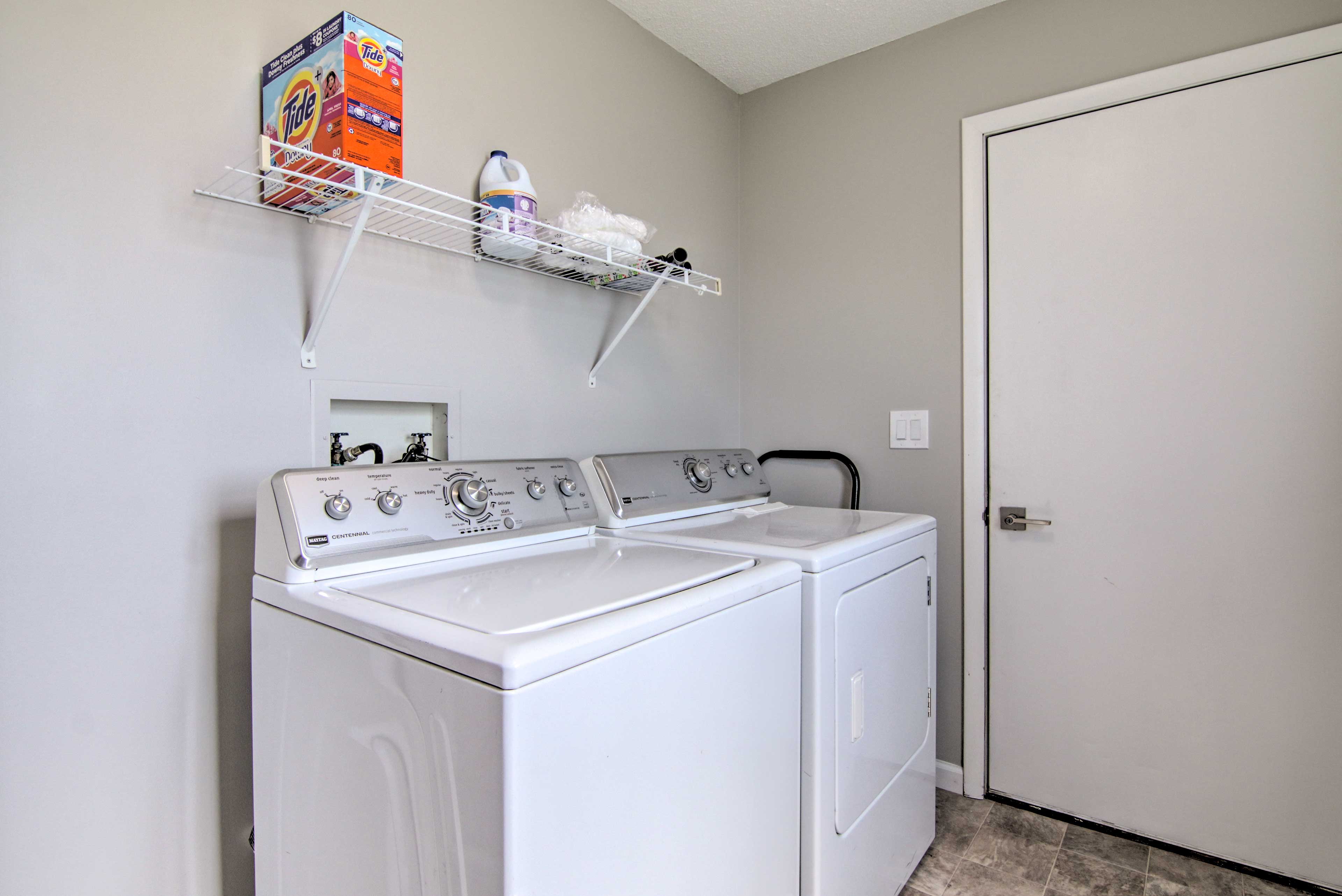 Laundry Area | Washer/Dryer | Laundry Detergent