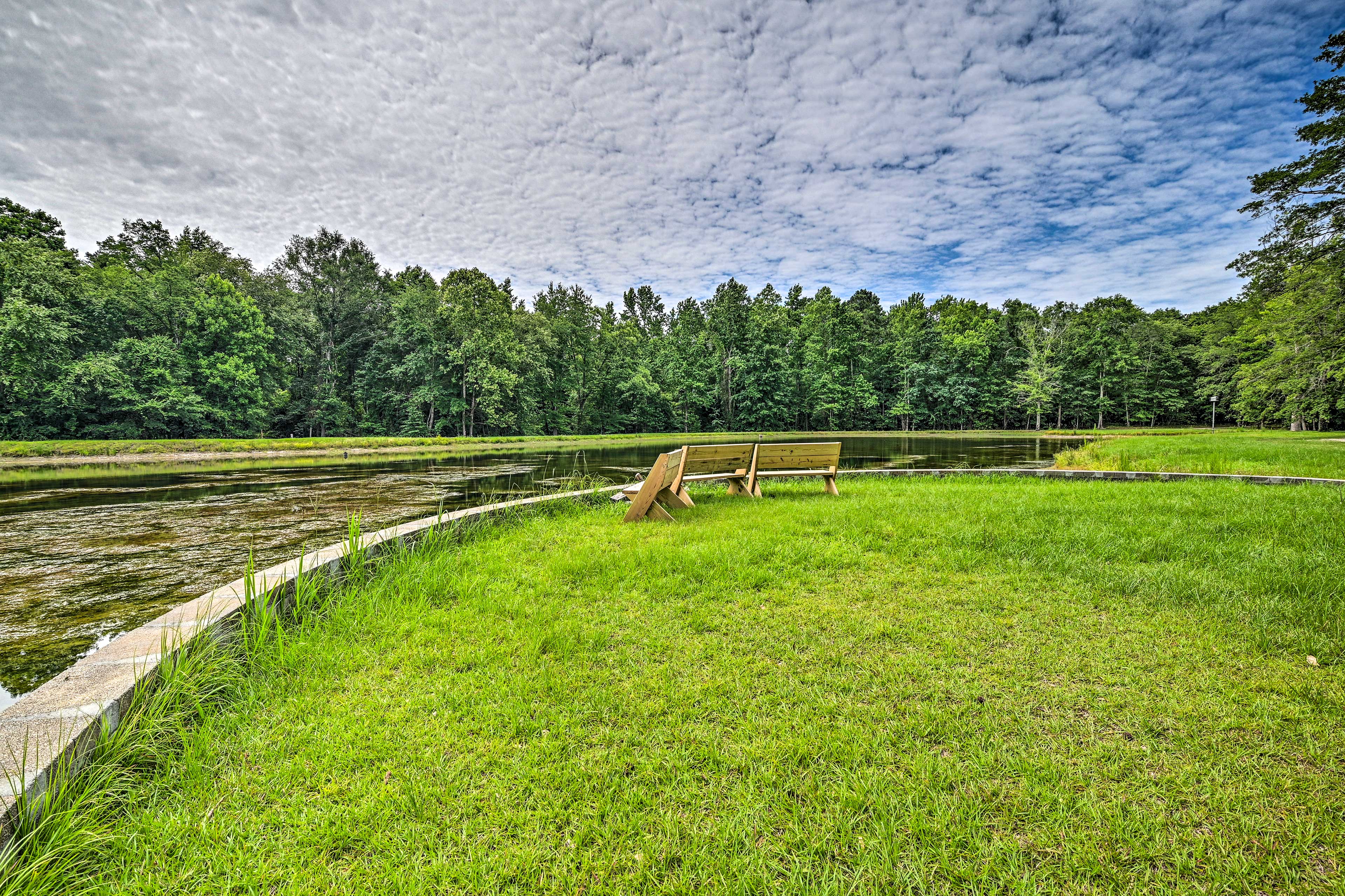 Stocked Pond | 330-Acre Farm