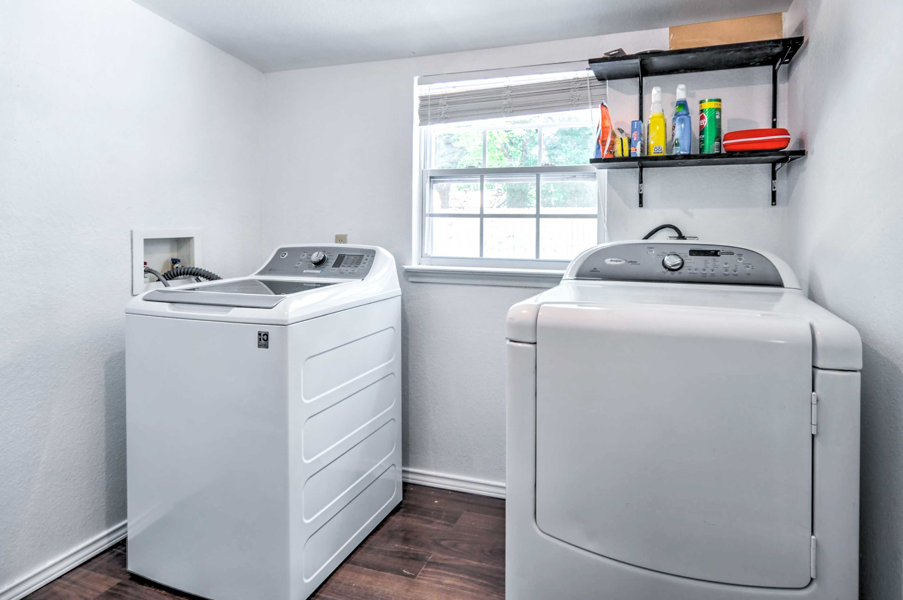 Laundry Area | Washer/Dryer | Laundry Detergent | Iron/Board