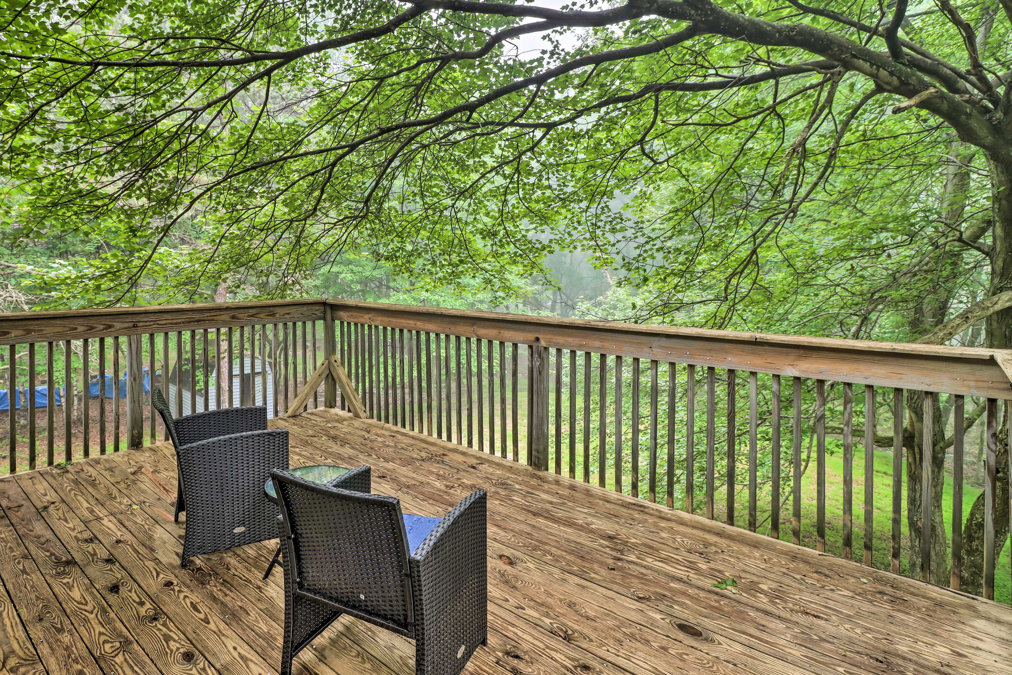 Balcony | Community Amenities Available w/ HOA Fee