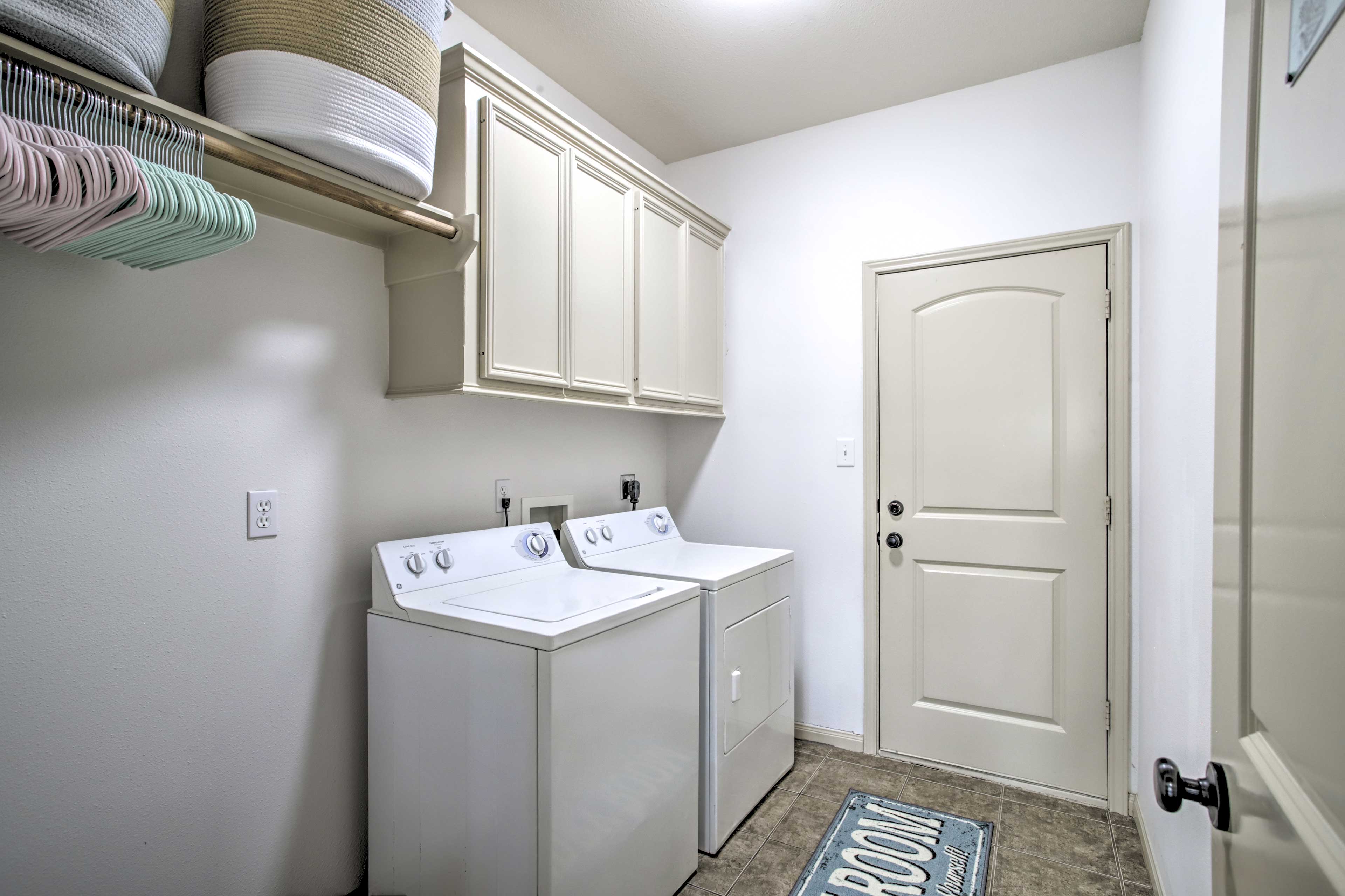 Laundry Room | Main Level | Washer + Dryer