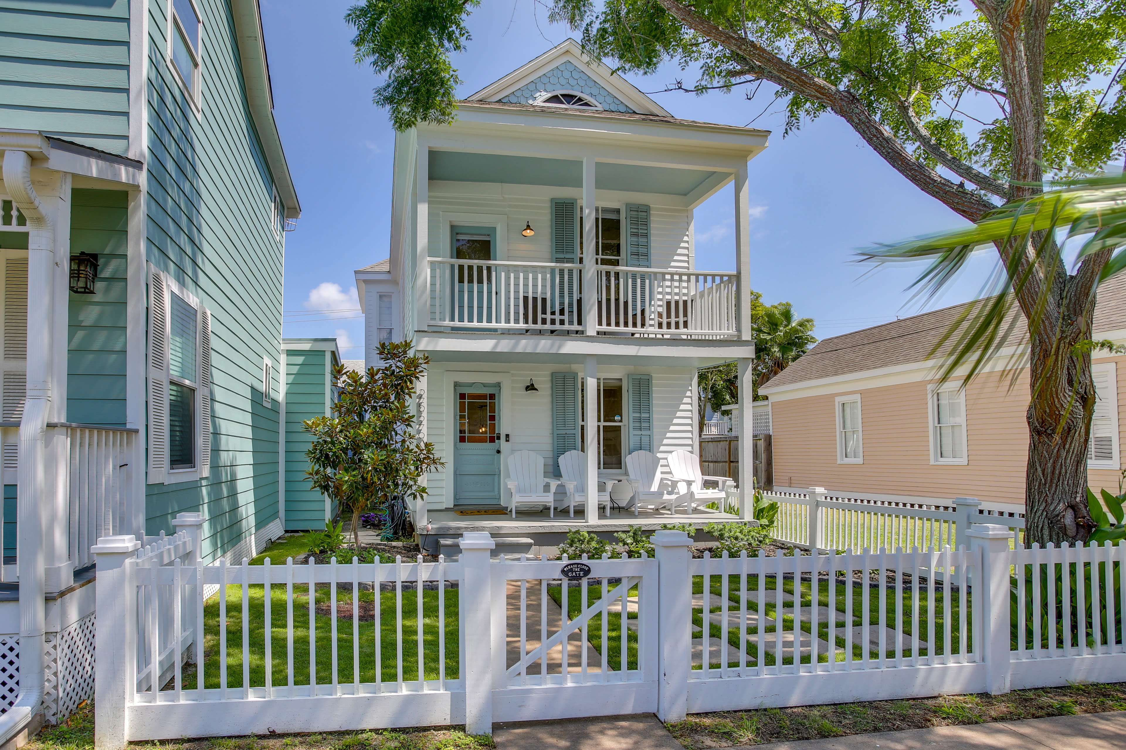 Galveston Vacation Rental | 3BR | 2.5BA | Stairs Required | 1,450 Sq Ft