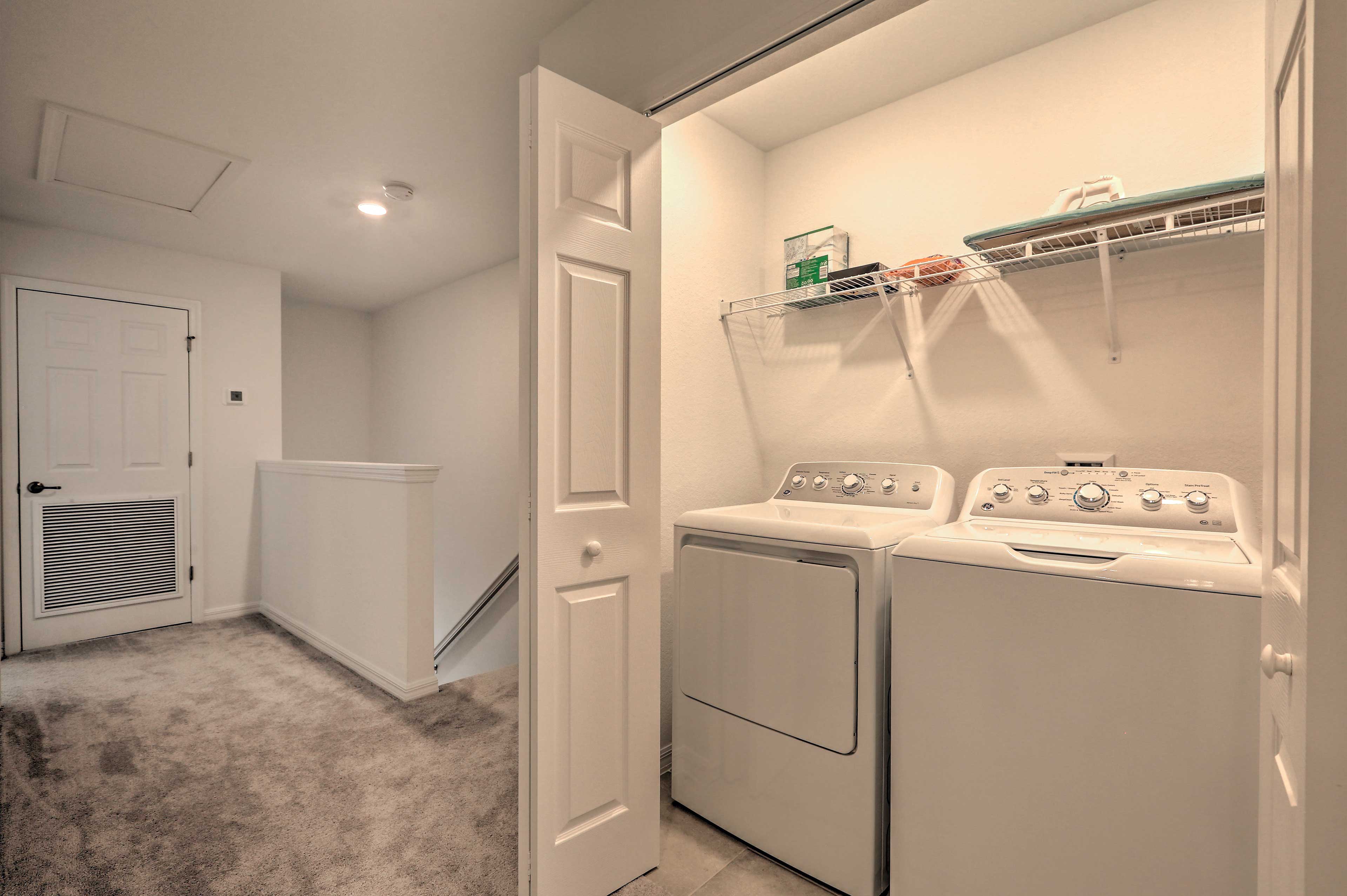 Laundry Area | Washer/Dryer | Laundry Detergent | Iron/Board