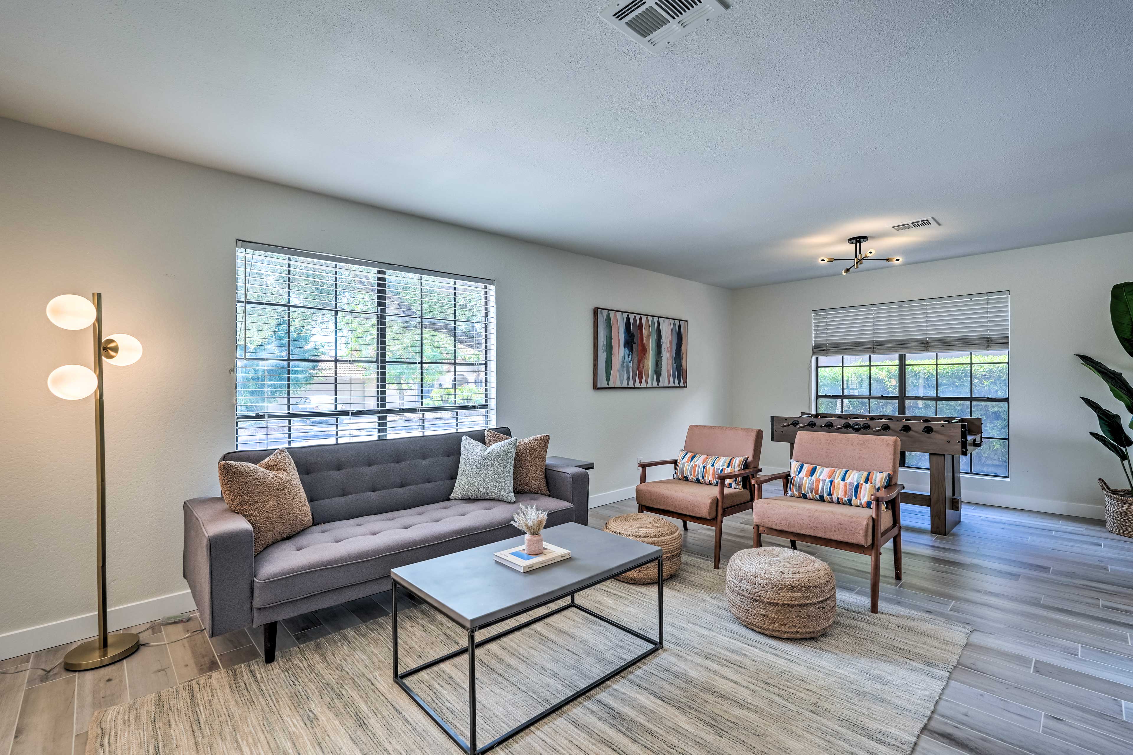 Family Room | 1st Floor | Foosball Table | Smart TV