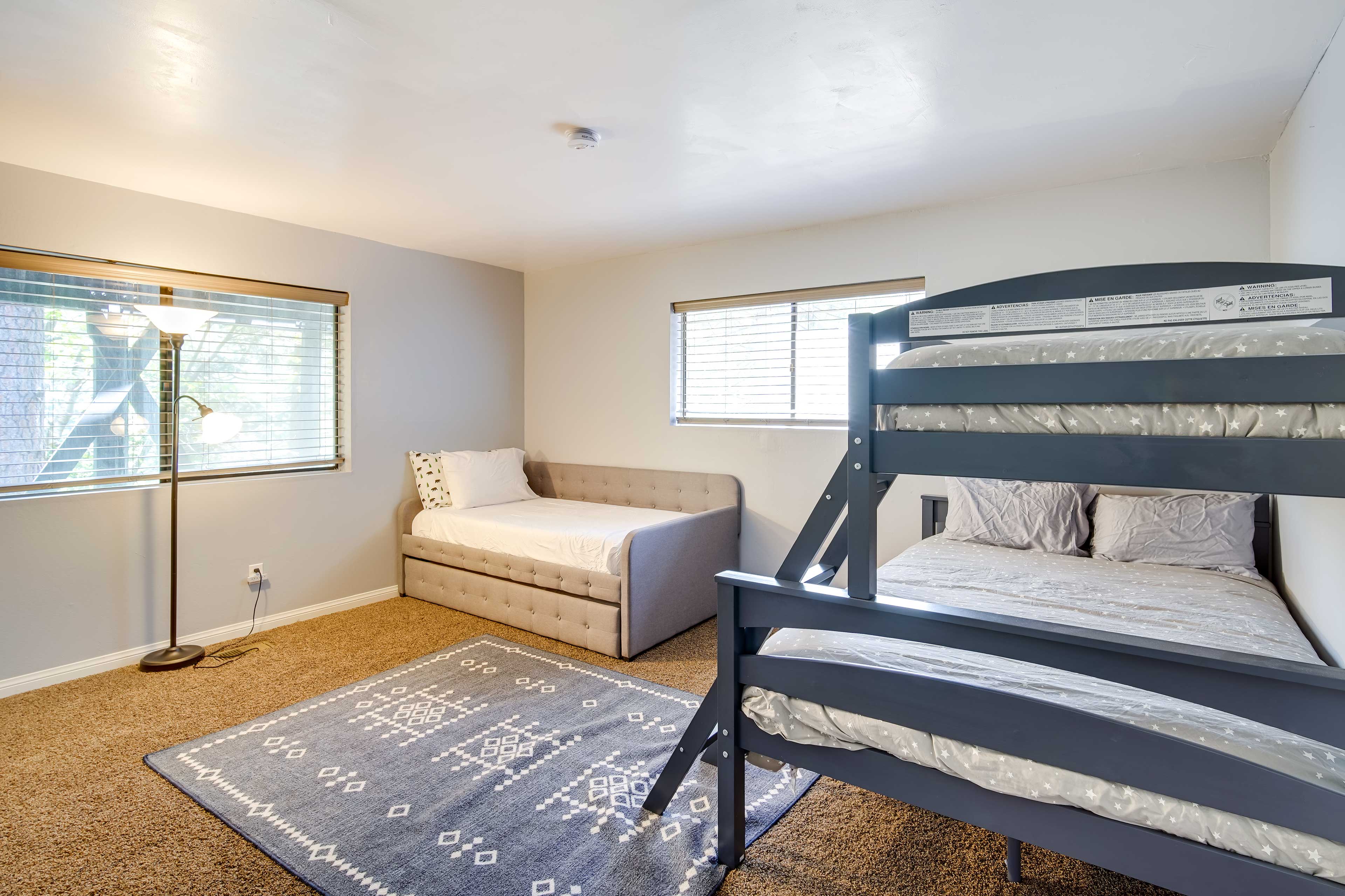 Bedroom 3 | Twin/Full Bunk Bed | Twin Daybed | Lower Level