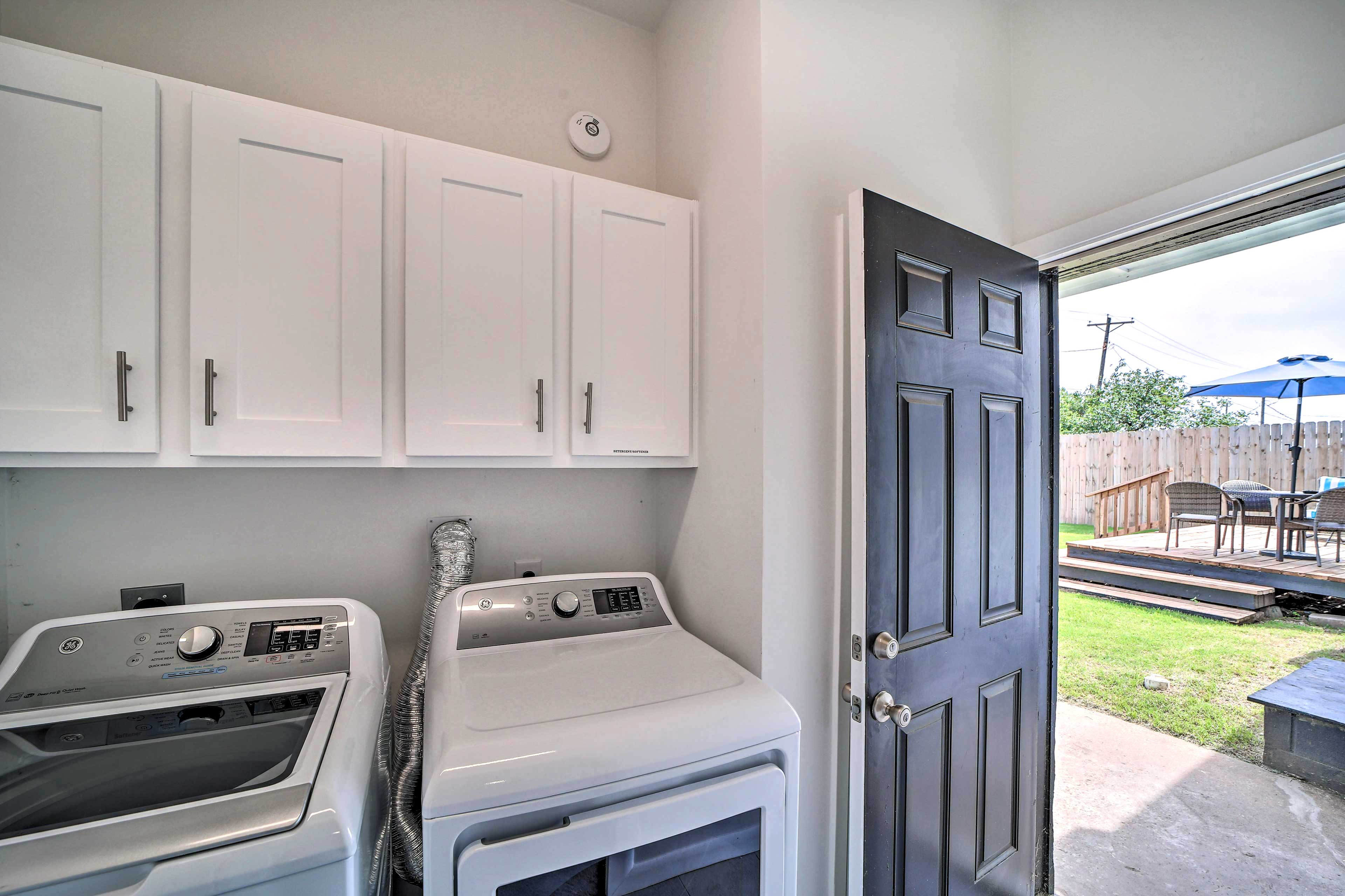 Laundry Room | Iron & Board Available