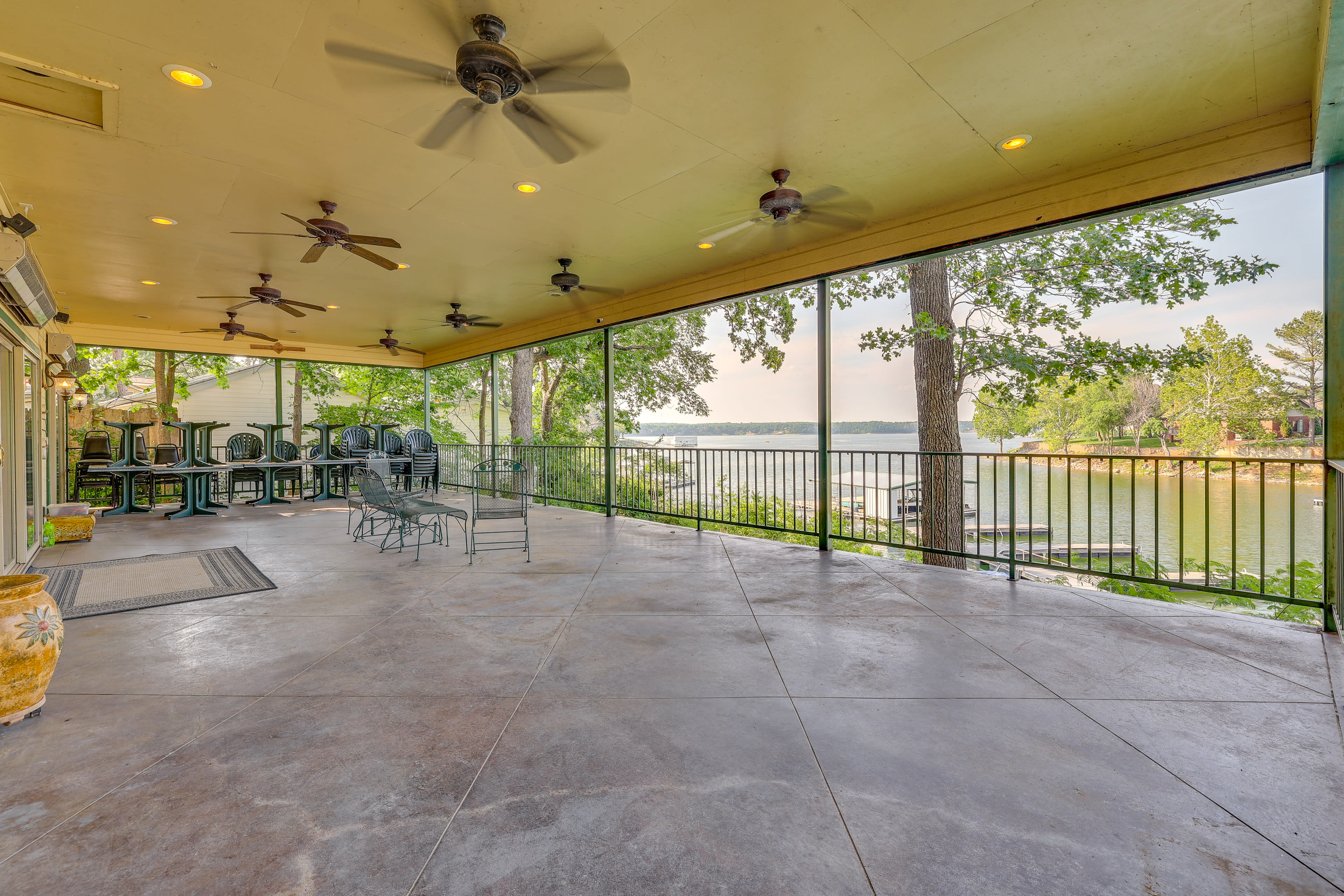 Covered Patio | Outdoor Seating | Gas Grill