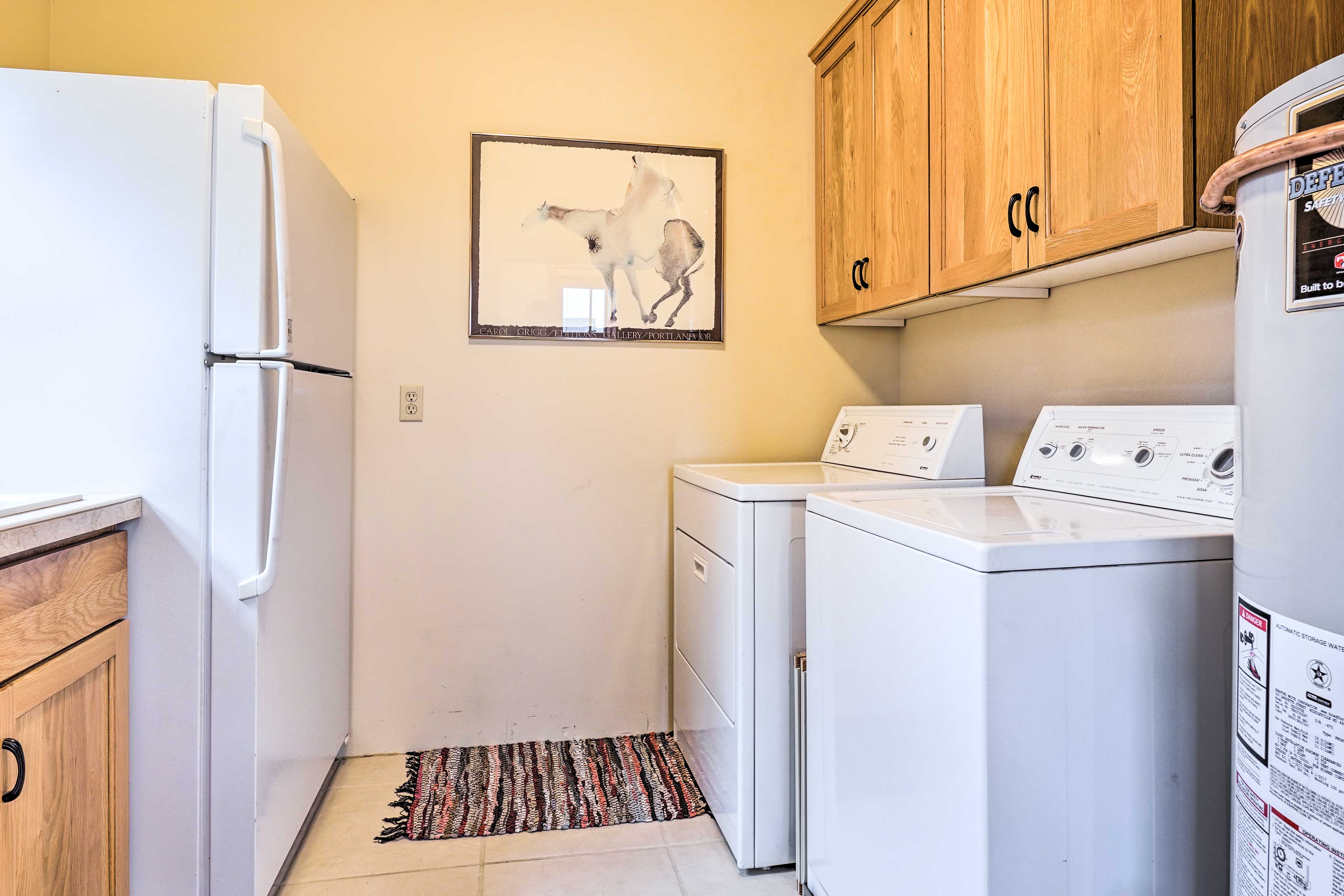 Laundry Room | Laundry Detergent Provided