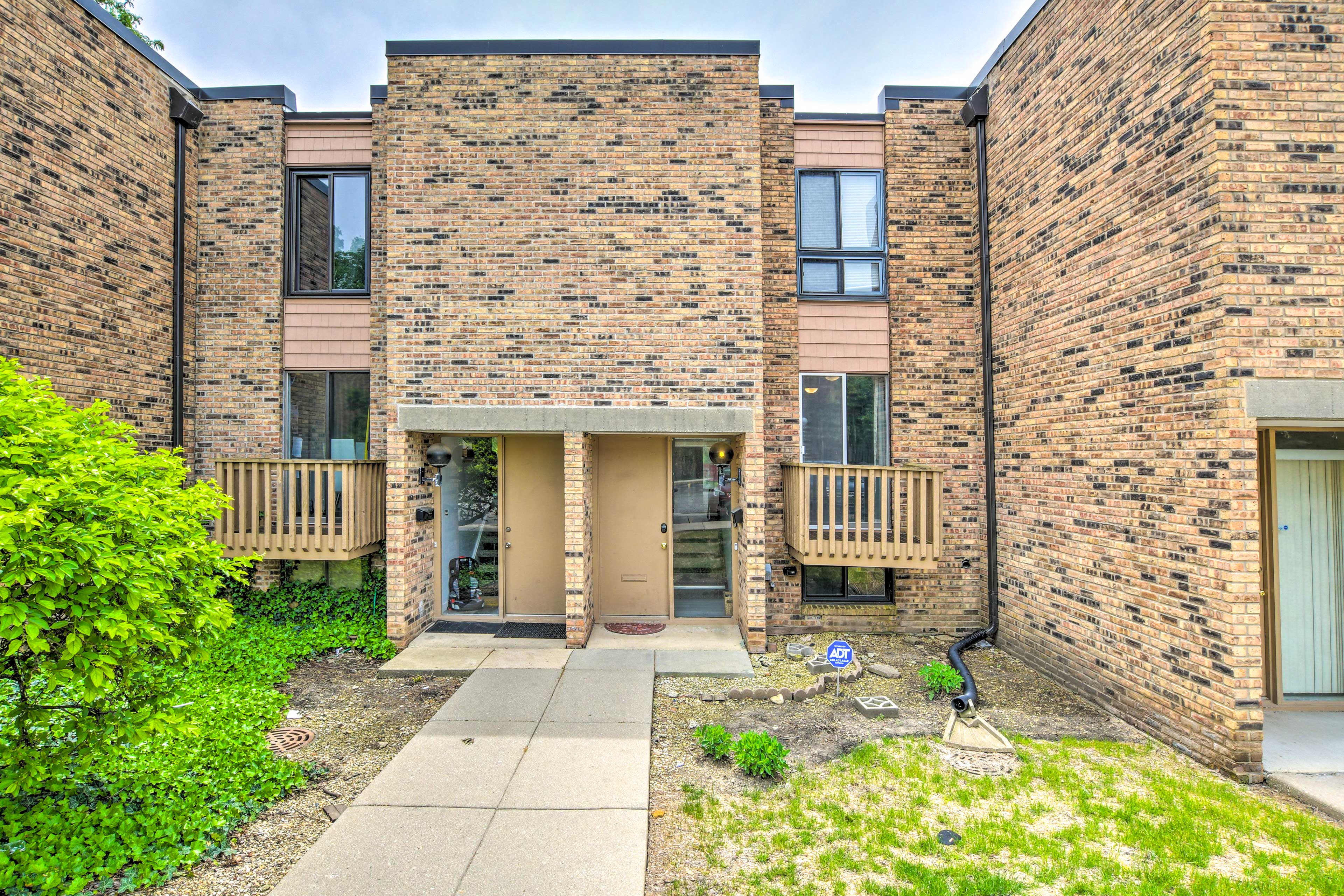 Townhome Front Exterior